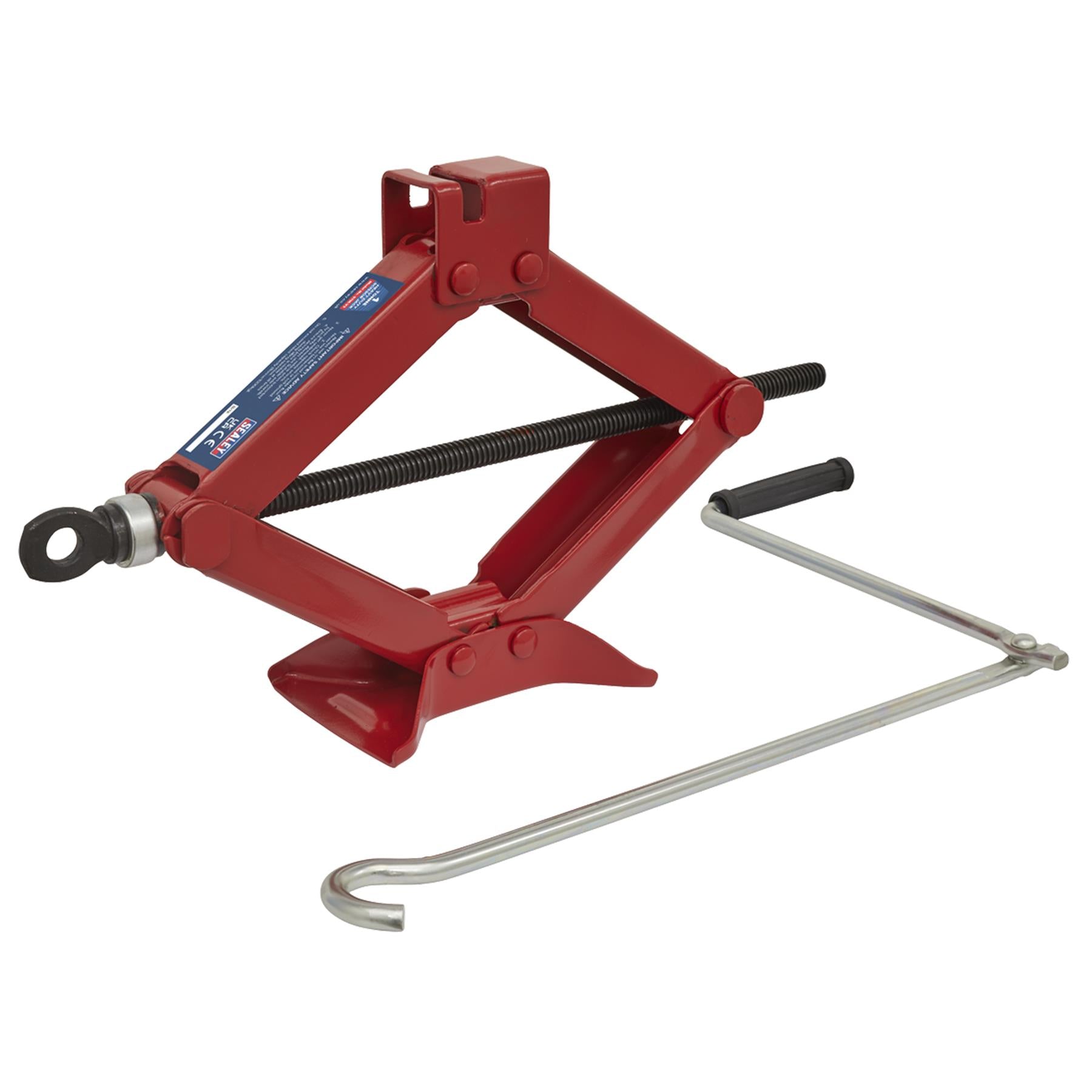 Sealey Heavy Duty Car Lift Scissor Jack 1 Tonne Ton Easy Lifting Tool