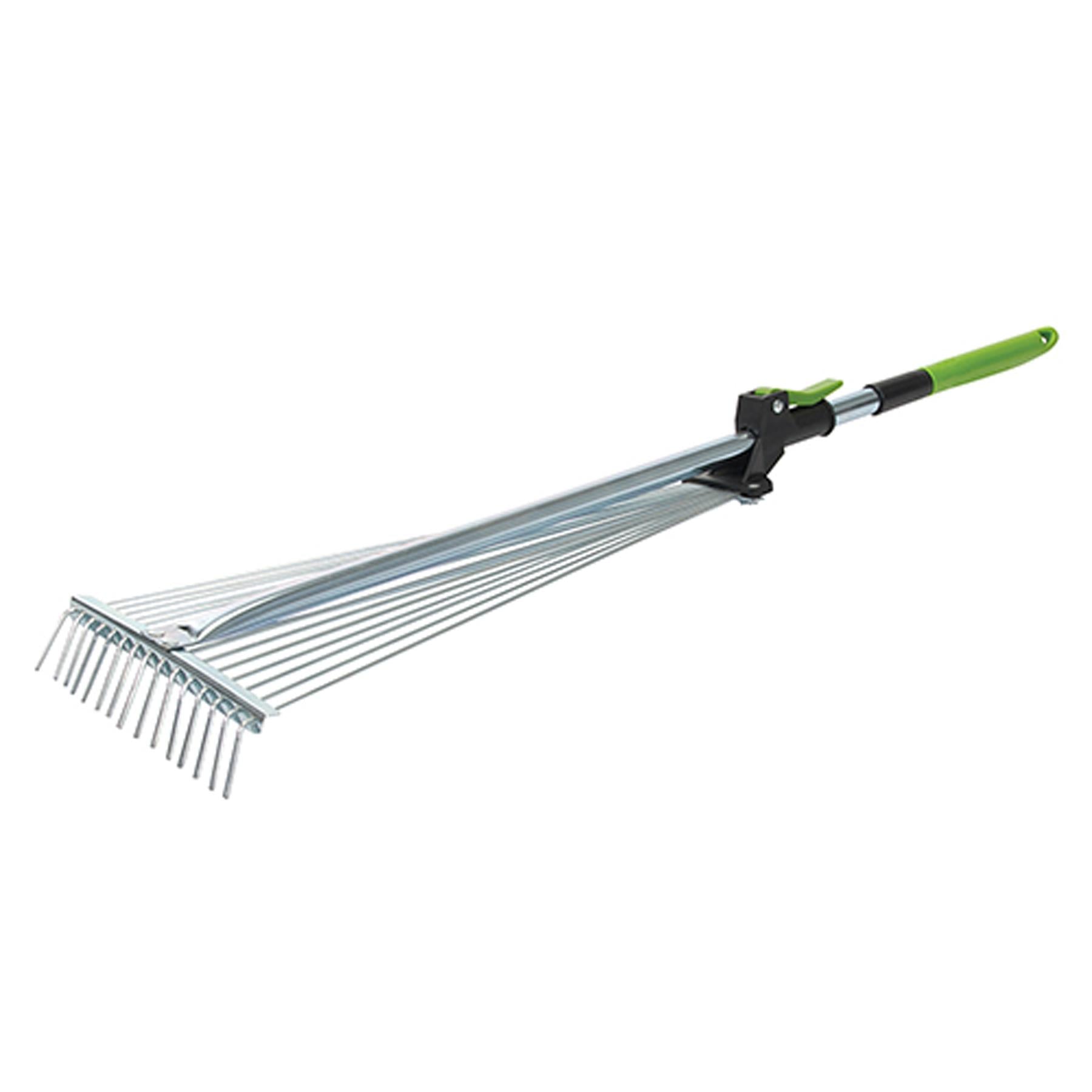 Telescopic Rake 800 - 1500mm Cleaning Leaf Leaves Grass Gardening Gardening Tool