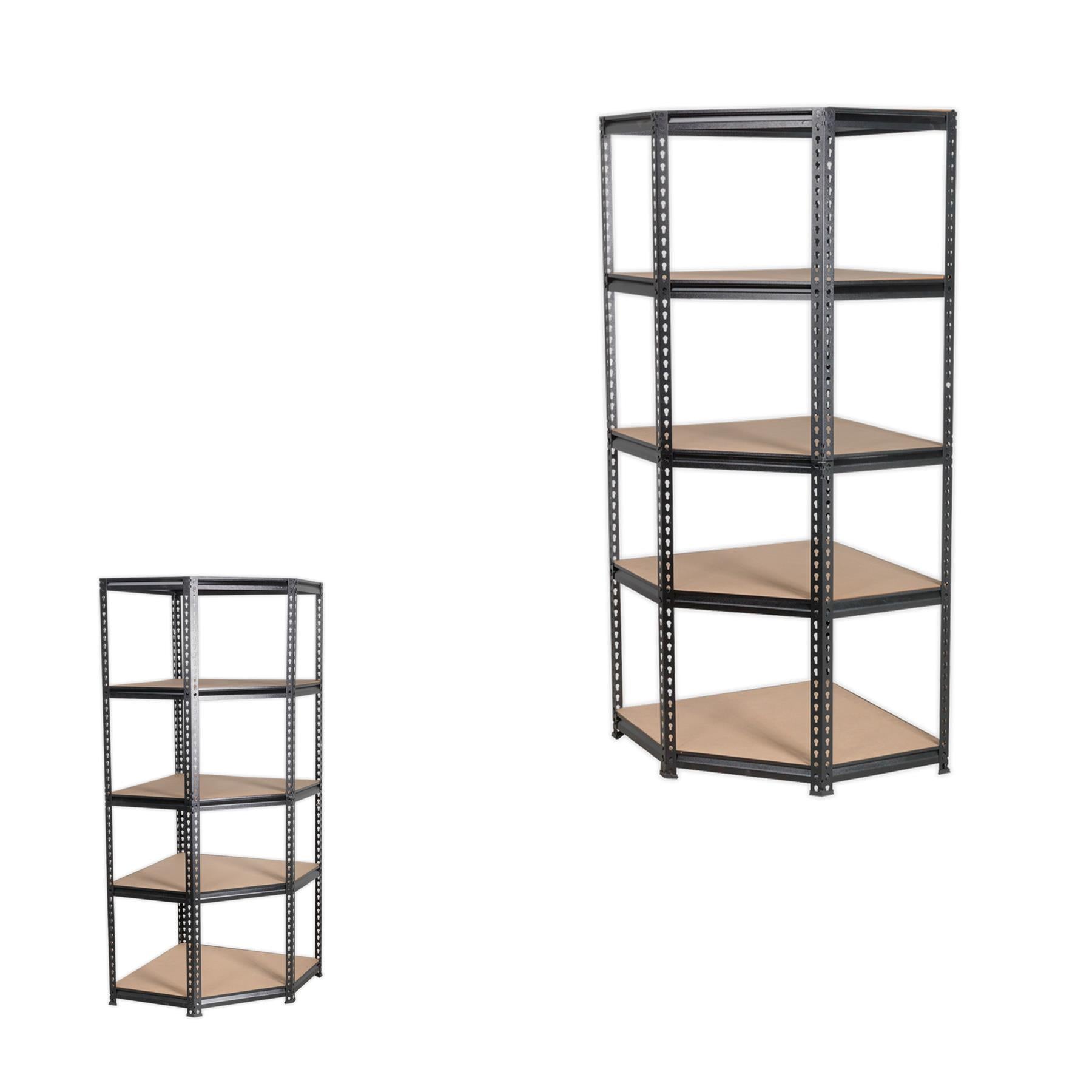 Sealey Corner Racking Unit 5 Level 150kg Capacity Per Level