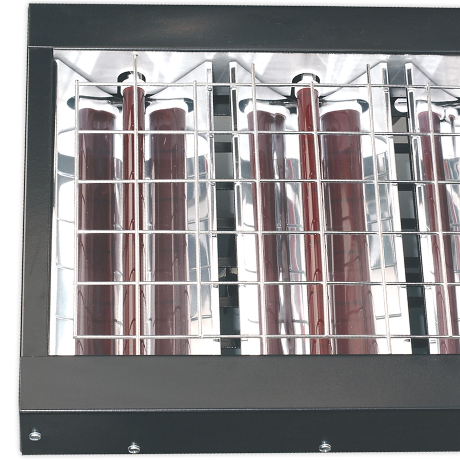 Sealey Infrared Quartz Heater - Wall Mounting 4500W/230V