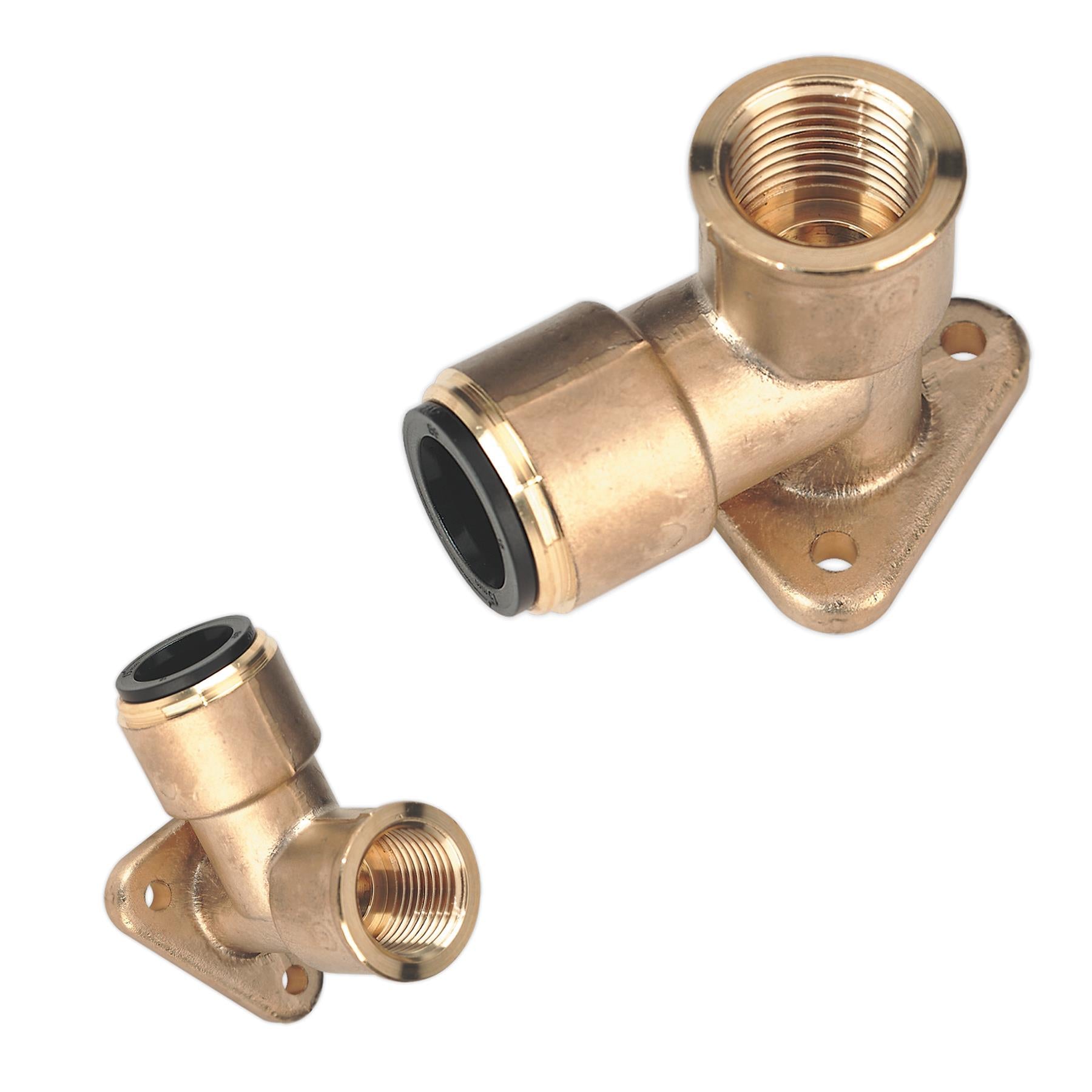 Sealey Wingback Elbow 15mmx1/2"BSP Brass (Speedfit - PM15WB)