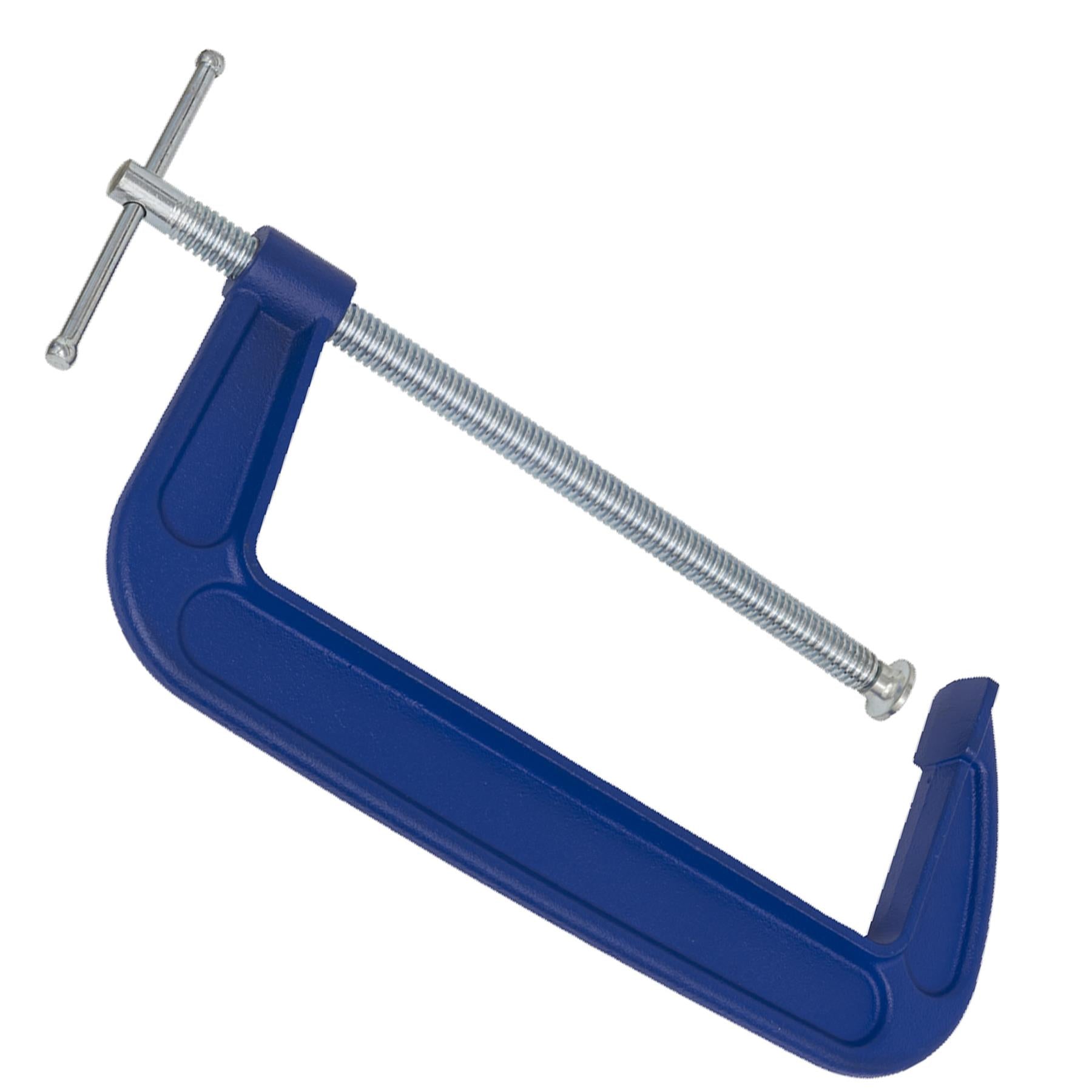 G-Clamp 250mm. body with smooth acting threaded clamp Sealey