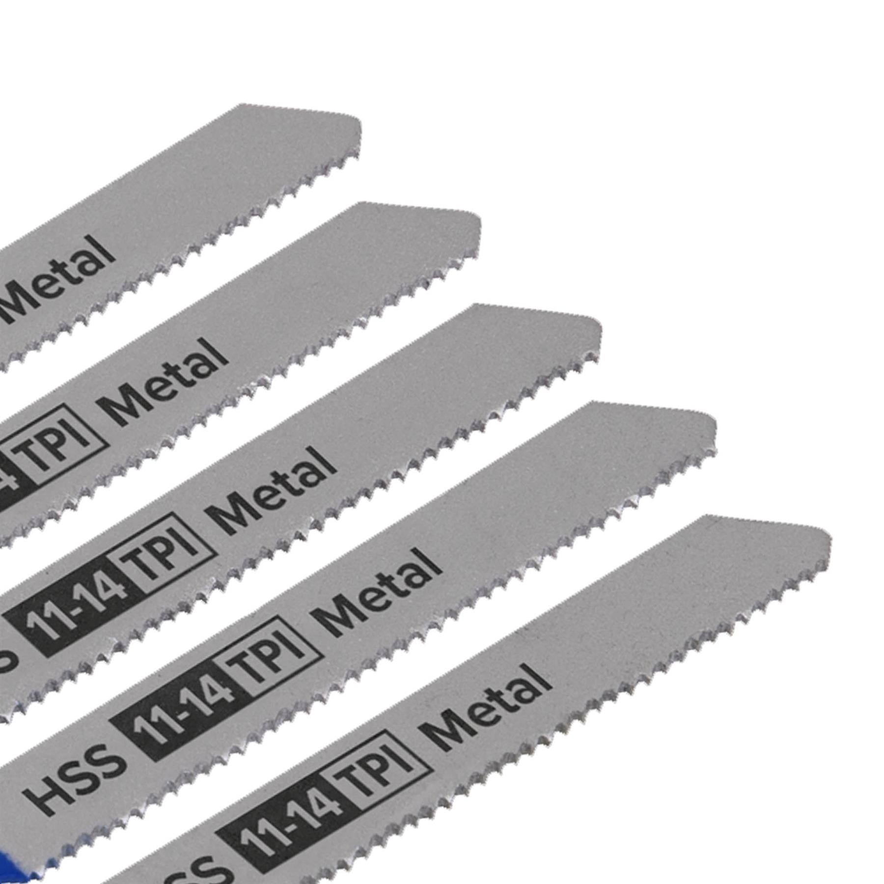Sealey Jigsaw Blade Metal 92mm 11-14tpi - Pack of 5