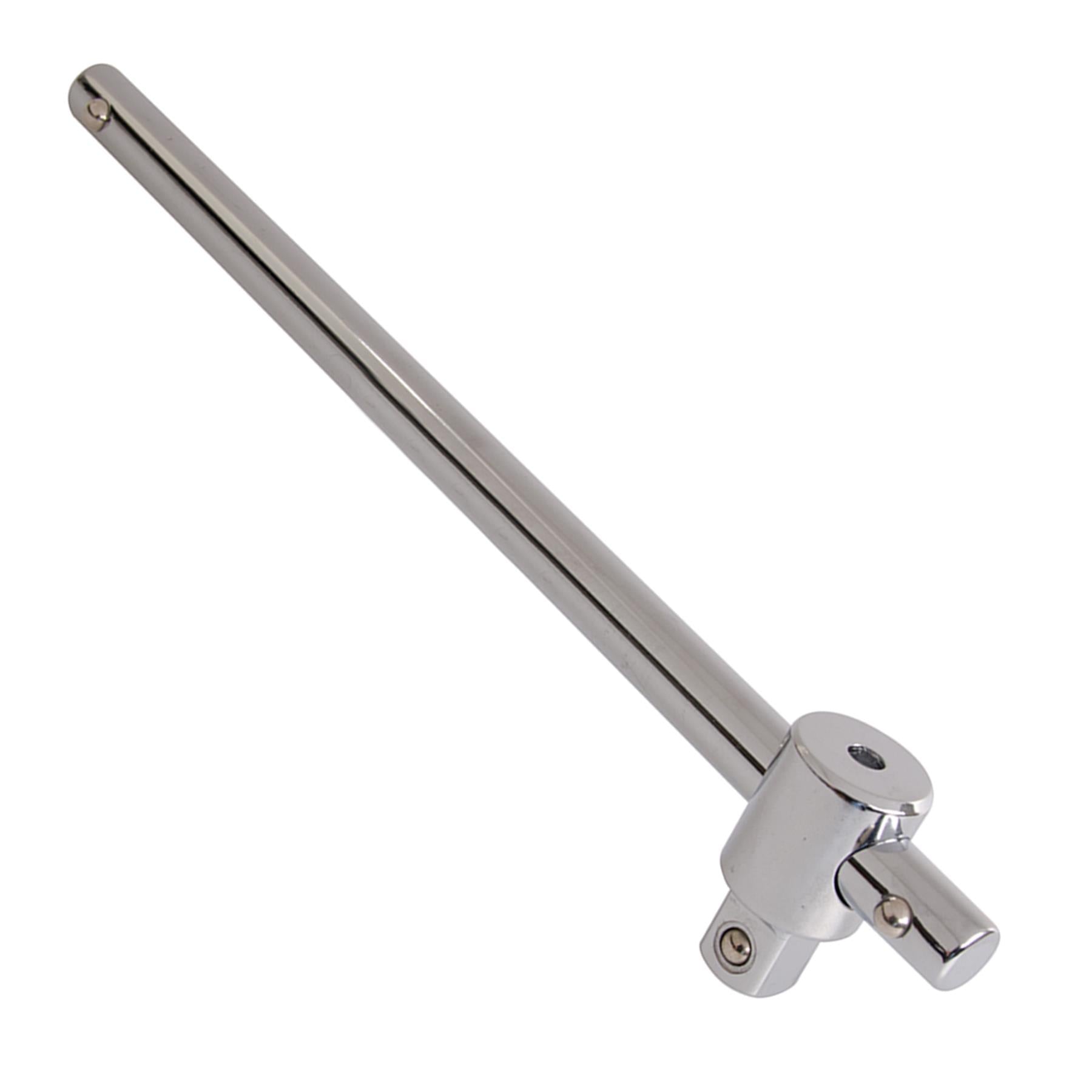 Sliding T-Bar 1/2" 250mm Handle Socket Drive Sping Loaded Strong Hardend