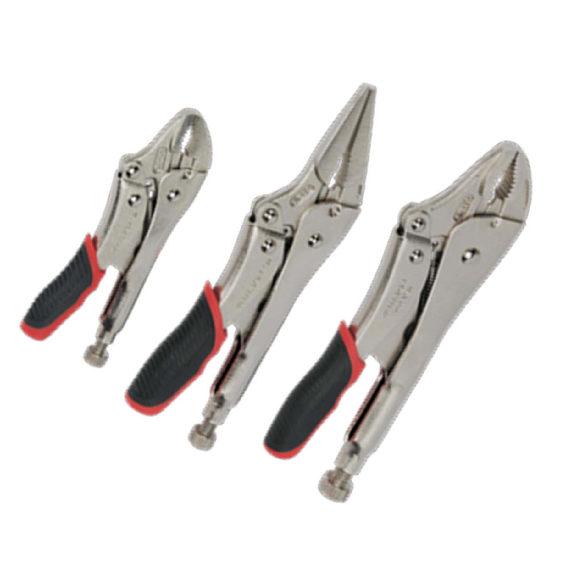 Sealey Locking Pliers Set 3pc Quick Release