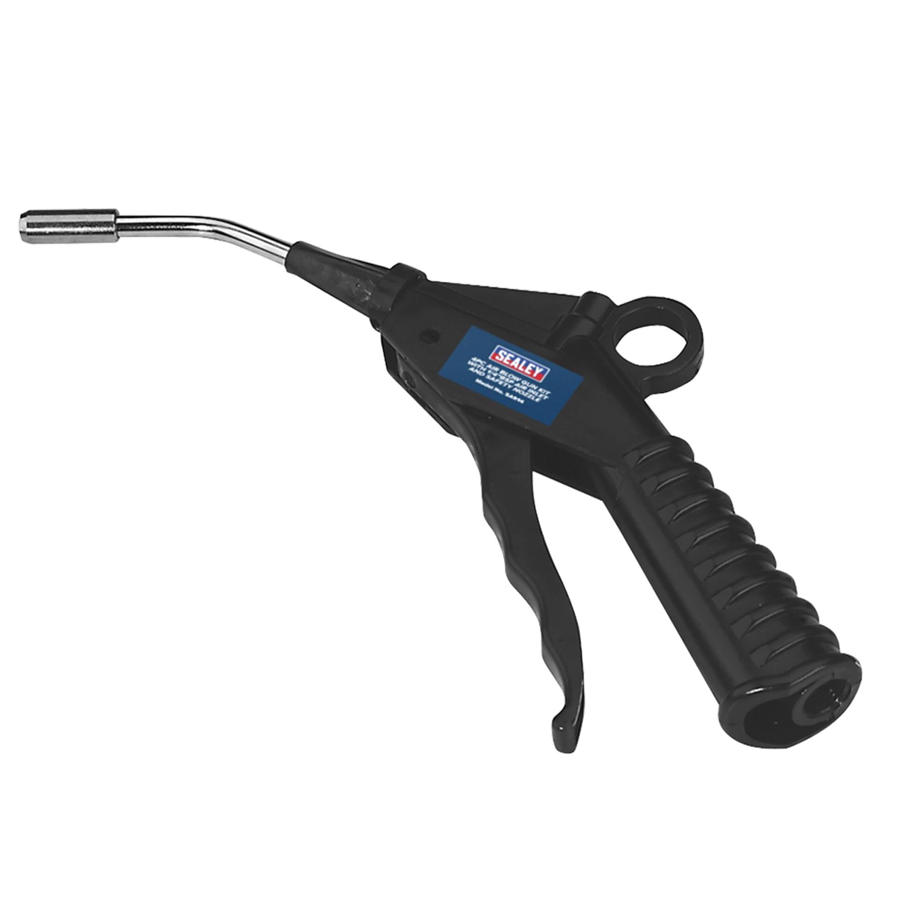Sealey Air Blow Dust Gun with Safety Nozzle & 2 Extensions 1/4" BSP
