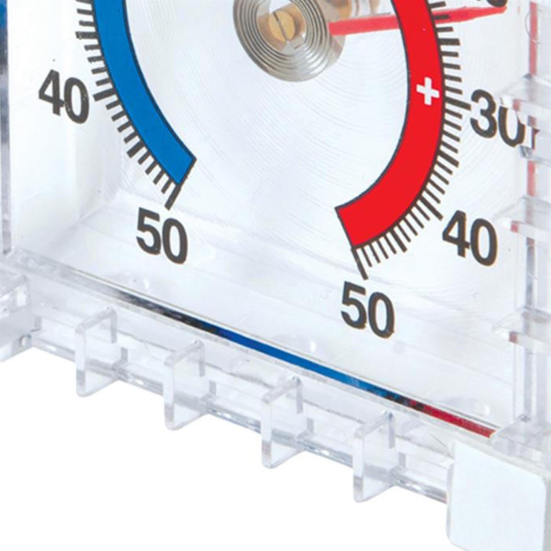 Indoor/Outdoor Stick-On Thermometer -50° To +50°C For Indoor And Outdoor Use