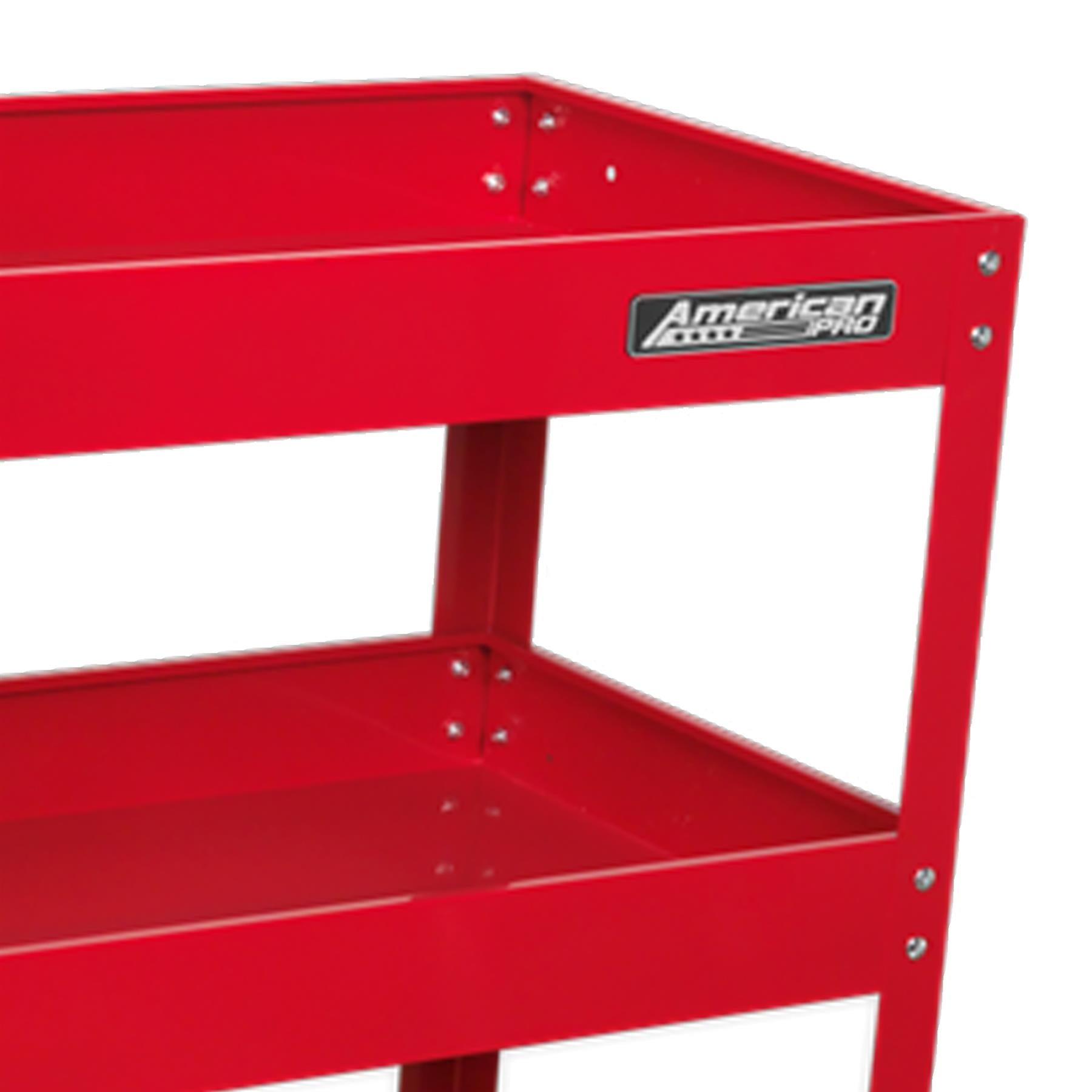 Workshop Trolley 3-Level Heavy Duty Garage & Workshop Trolley/Cart CX108 Sealey