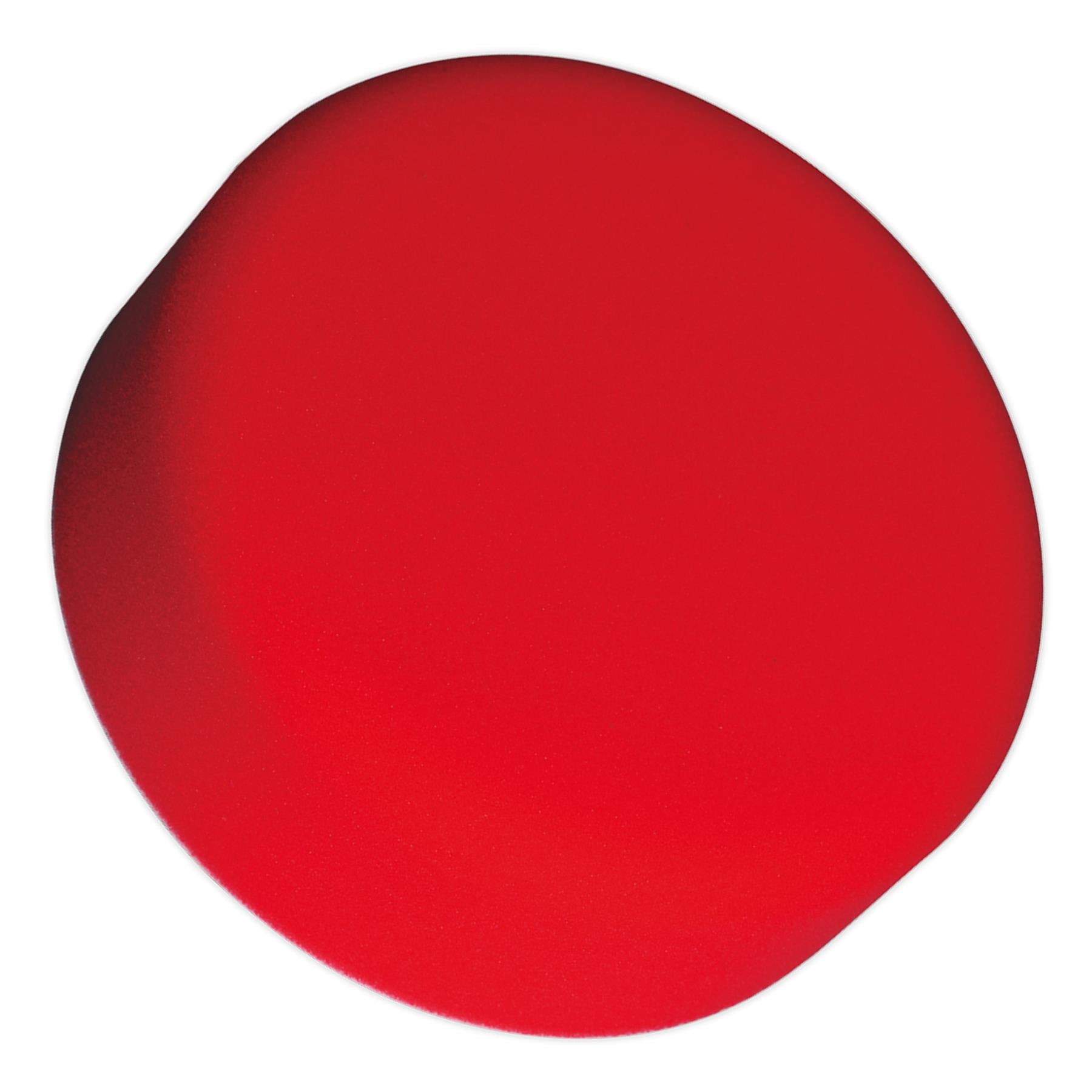Sealey Buffing & Polishing Foam Head Hook & Loop 150x50mm Red/USoft