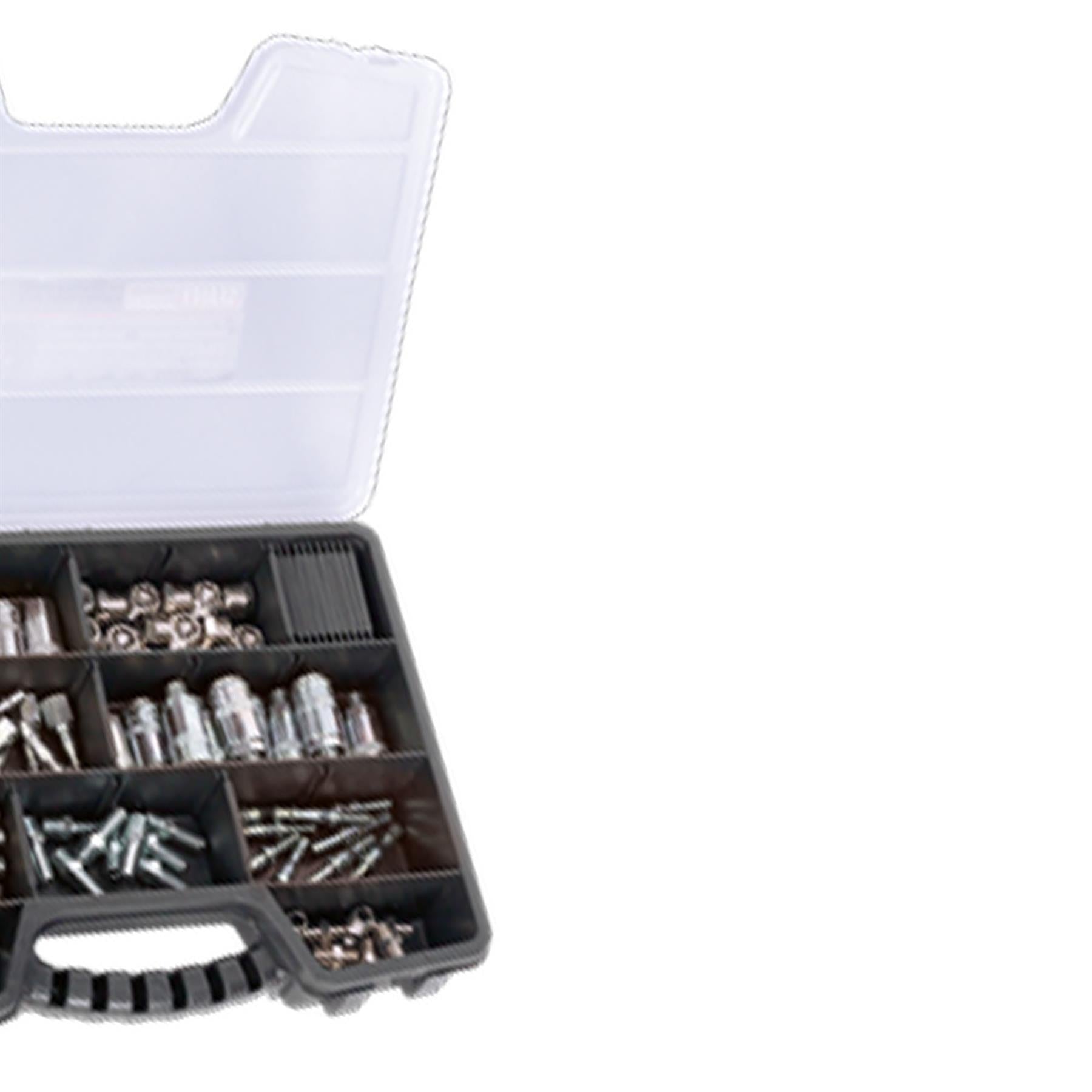 Sealey Air Coupling Kit 110pc Composite Storage Case Easy Selection
