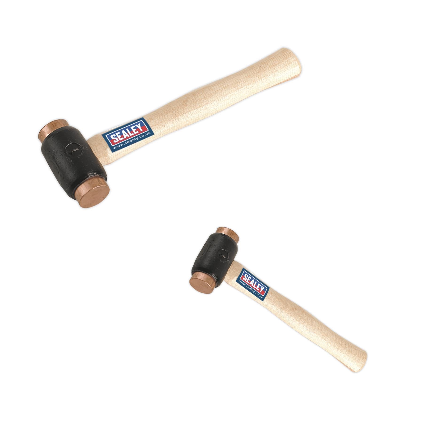 Sealey Copper Faced Hammer 1.75lb Hickory Shaft