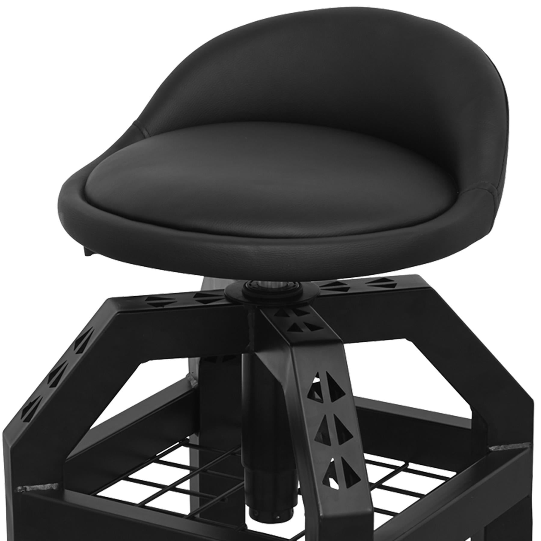 Sealey Creeper Stool Pneumatic w/ Adj. Ht. Swivel Seat & Back Rest
