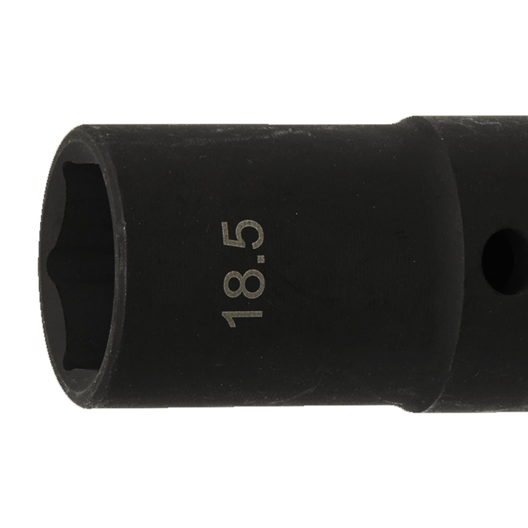 Sealey Deep Impact Socket 1/2"Sq Drive Double Ended 18.5/19.5mm