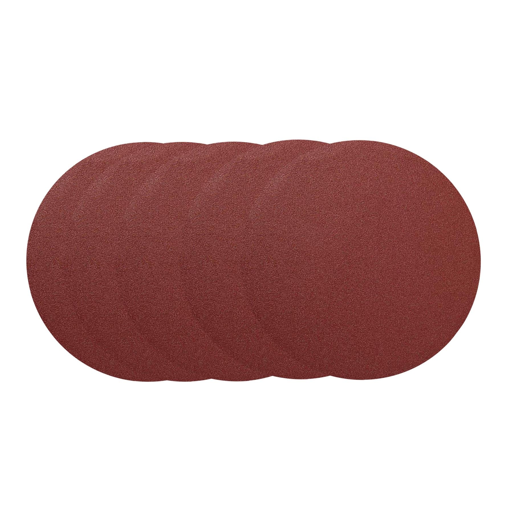 Sanding Discs 250mm 10Pk Grit 80 Hook & Loop Aluminium Oxide Sander Polishers