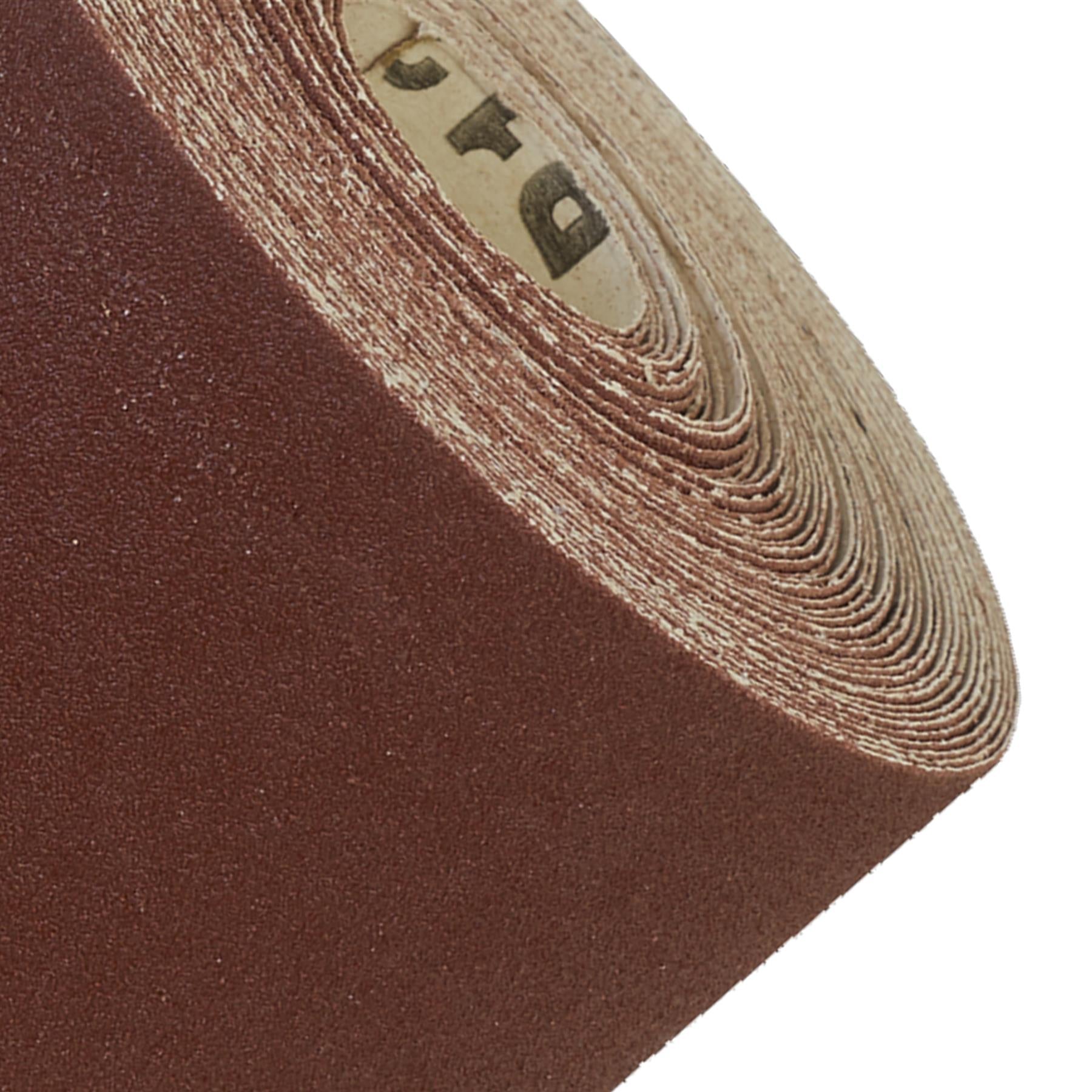 Production Sanding Roll 115mm x 10m - Fine 120Grit. Sealey