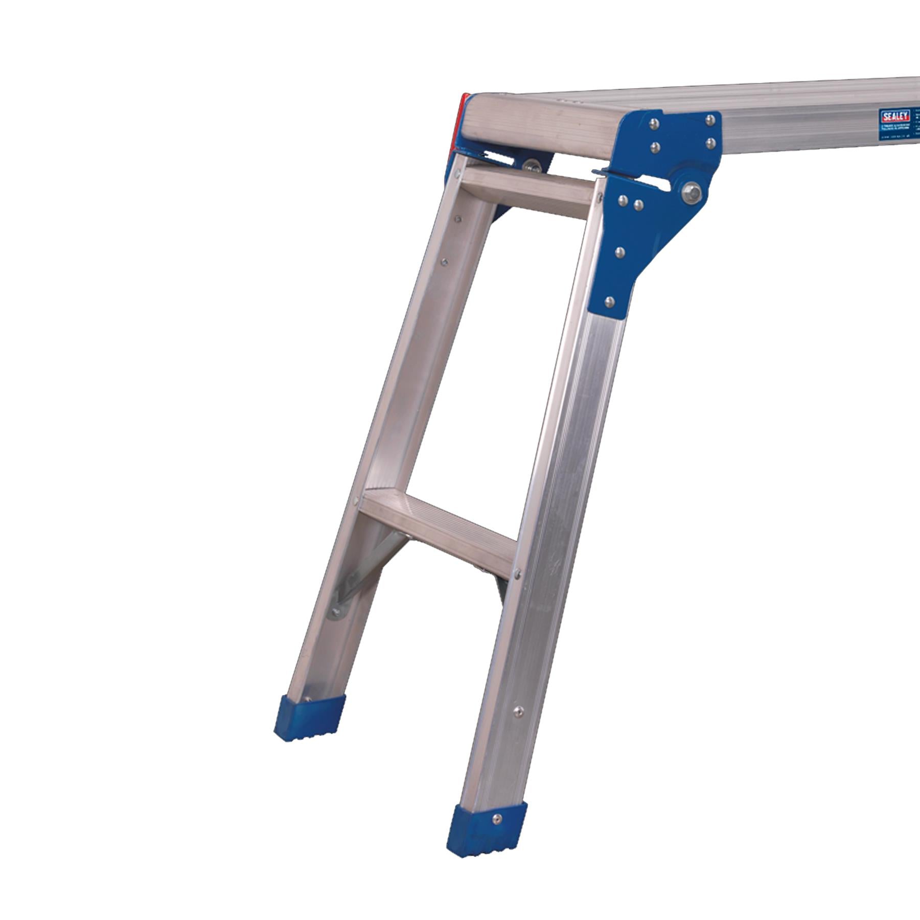 Sealey Aluminium Folding Platform 2-Tread EN 131