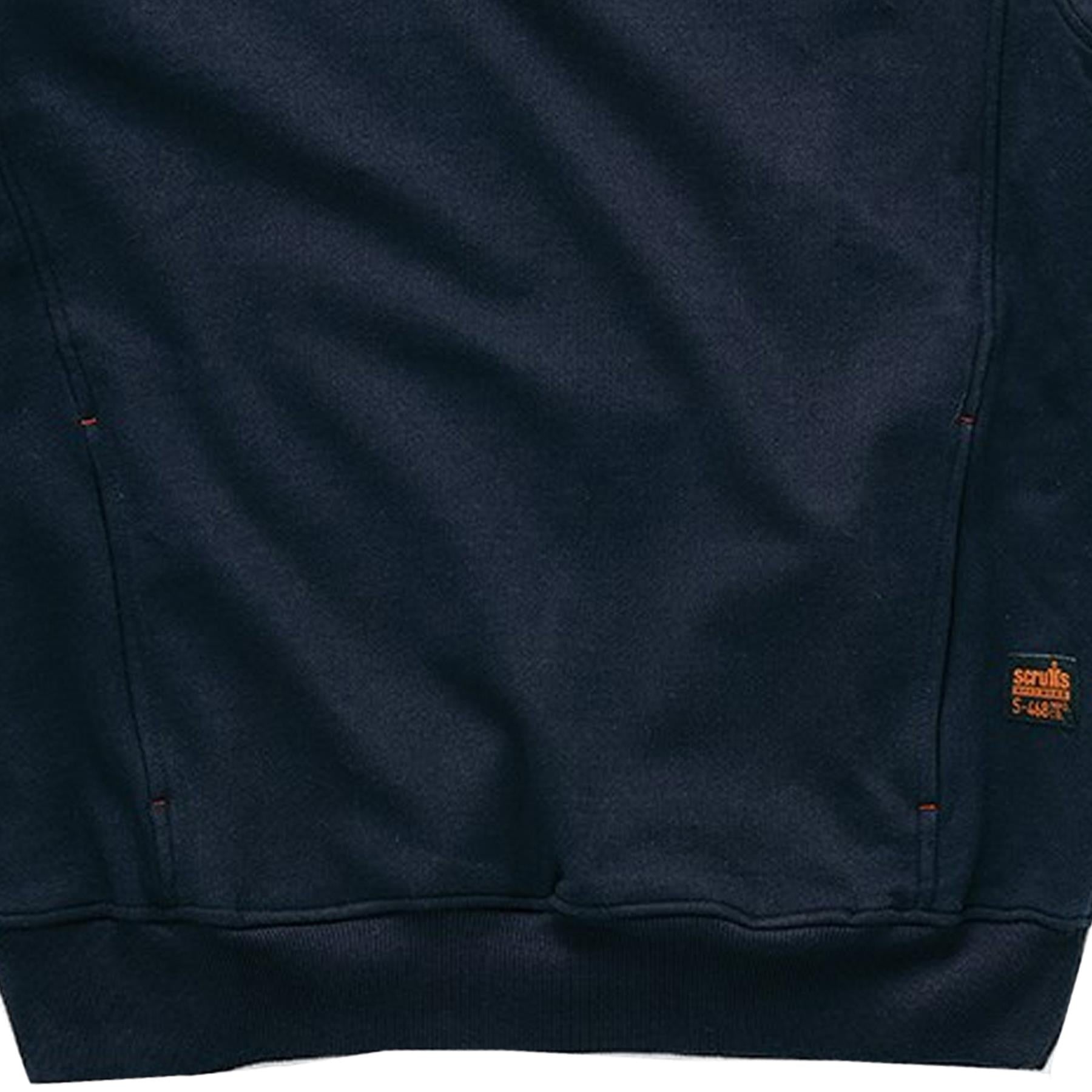 Scruffs Eco Worker Shirt Mens Work Sweatshirt Navy M