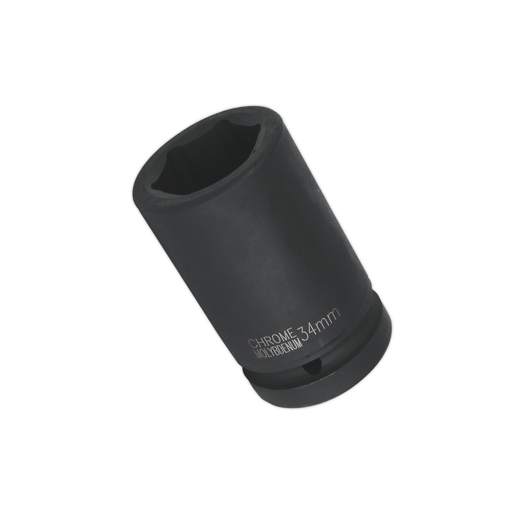 Sealey Impact Socket 34mm Deep 1"Sq Drive