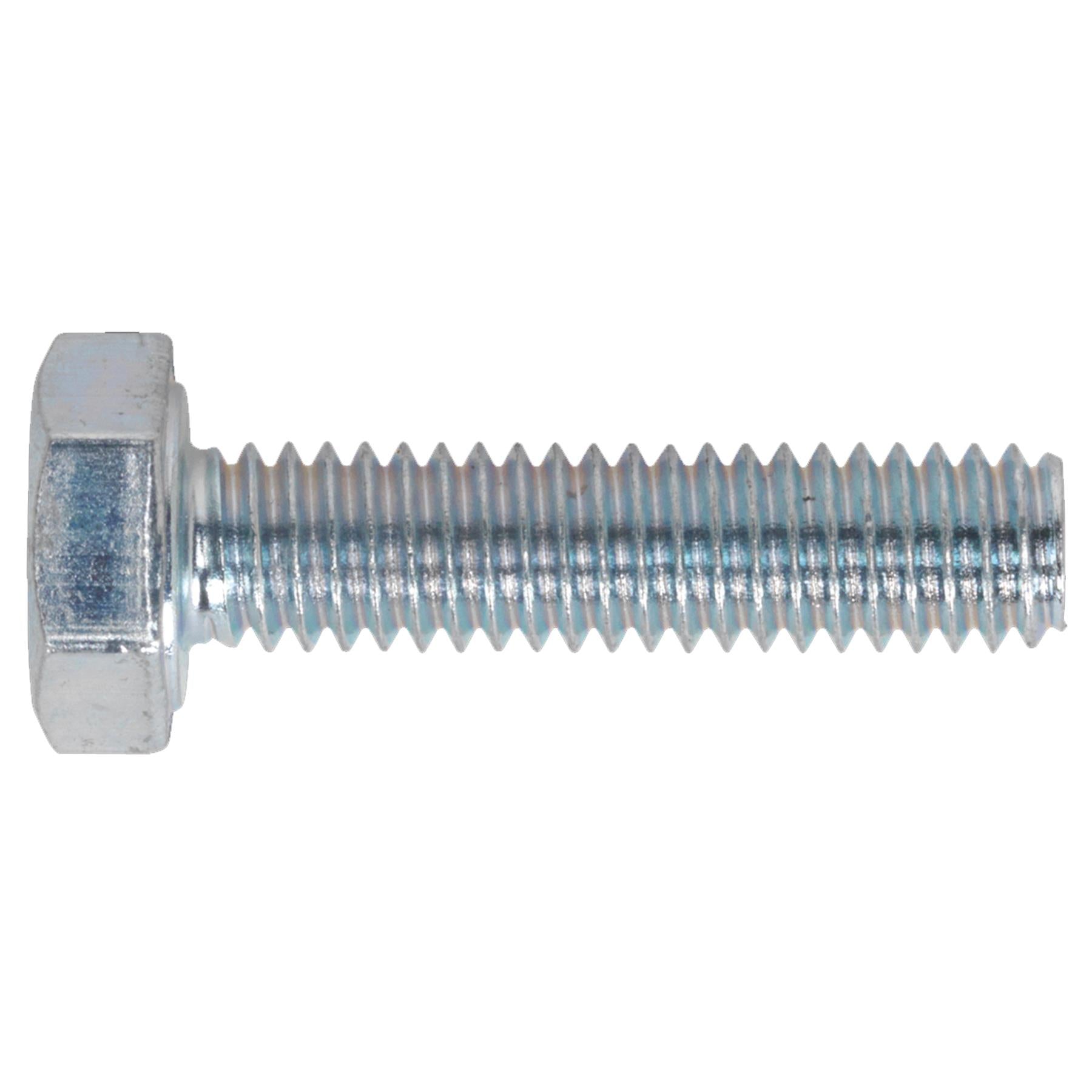 Sealey HT Setscrew M4 x 10mm 8.8 Zinc DIN 933 Pack of 50