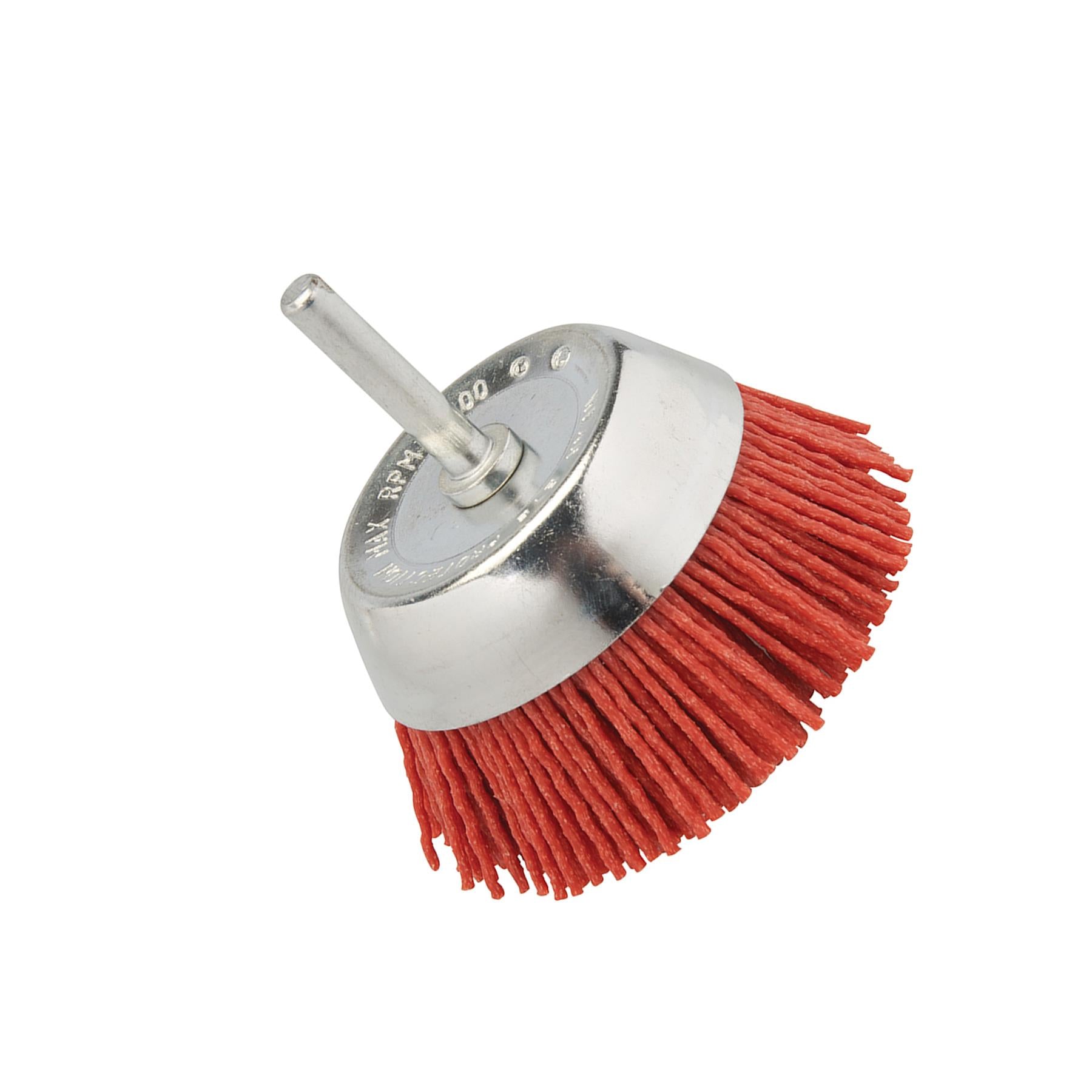 Filament Cup 75mm Coarse Surface Treatment Deburring Metal Wood Non Sparking