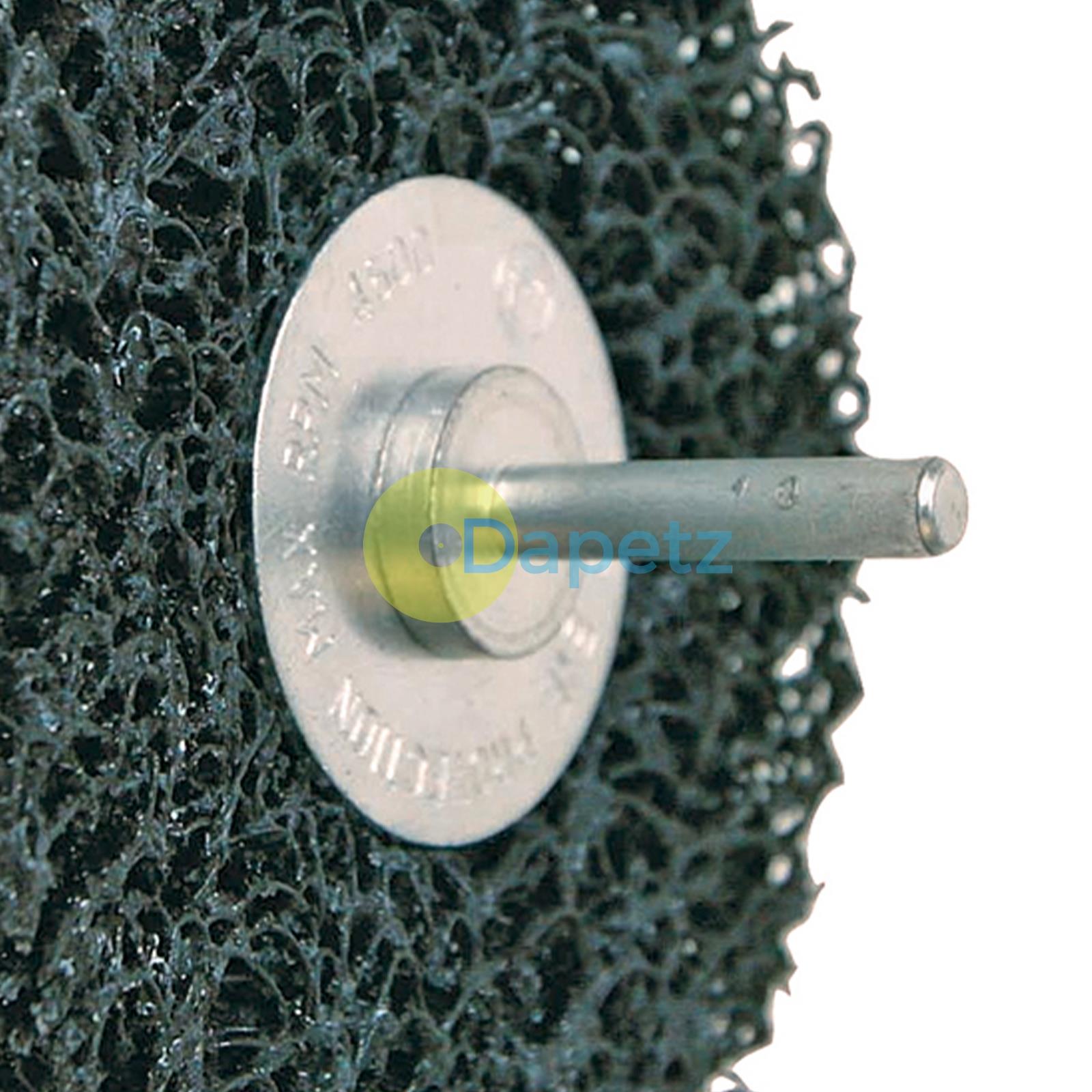 100mm RUST & PAINT REMOVER Heavy Duty Nylon Grinder Wheel/Disc Drill 6mm Shank