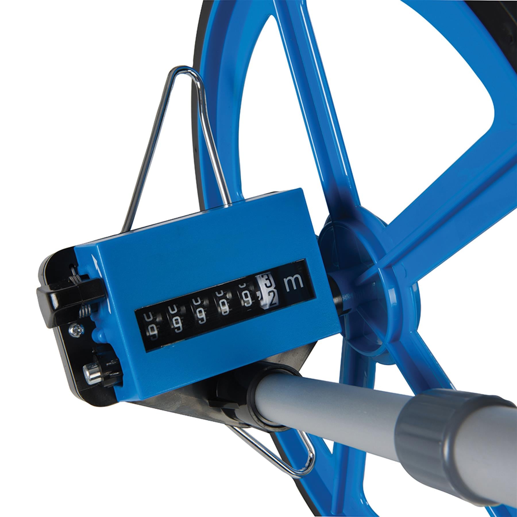 Metric Measuring Wheel 0 - 99,999.9M Aluminium Handle With Rubber Grip