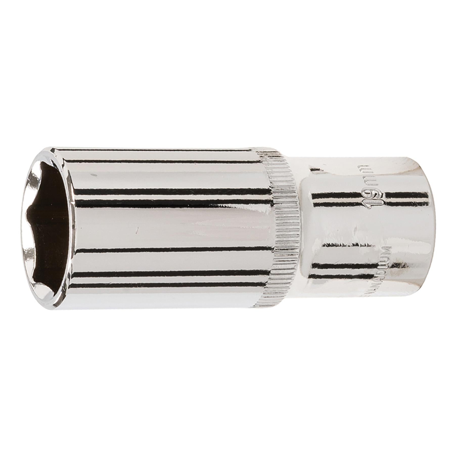 Deep Socket 3/8" Drive 6pt Metric 6 Point Hex Corrotion Resistant Socket 19mm
