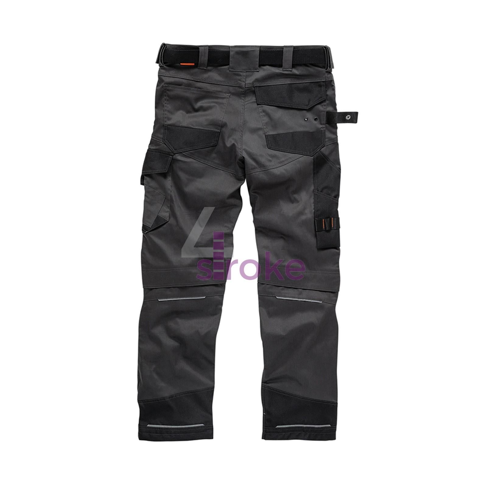 Scruffs Pro Flex Work Trouser Graphite Trade Worker 38" Regular