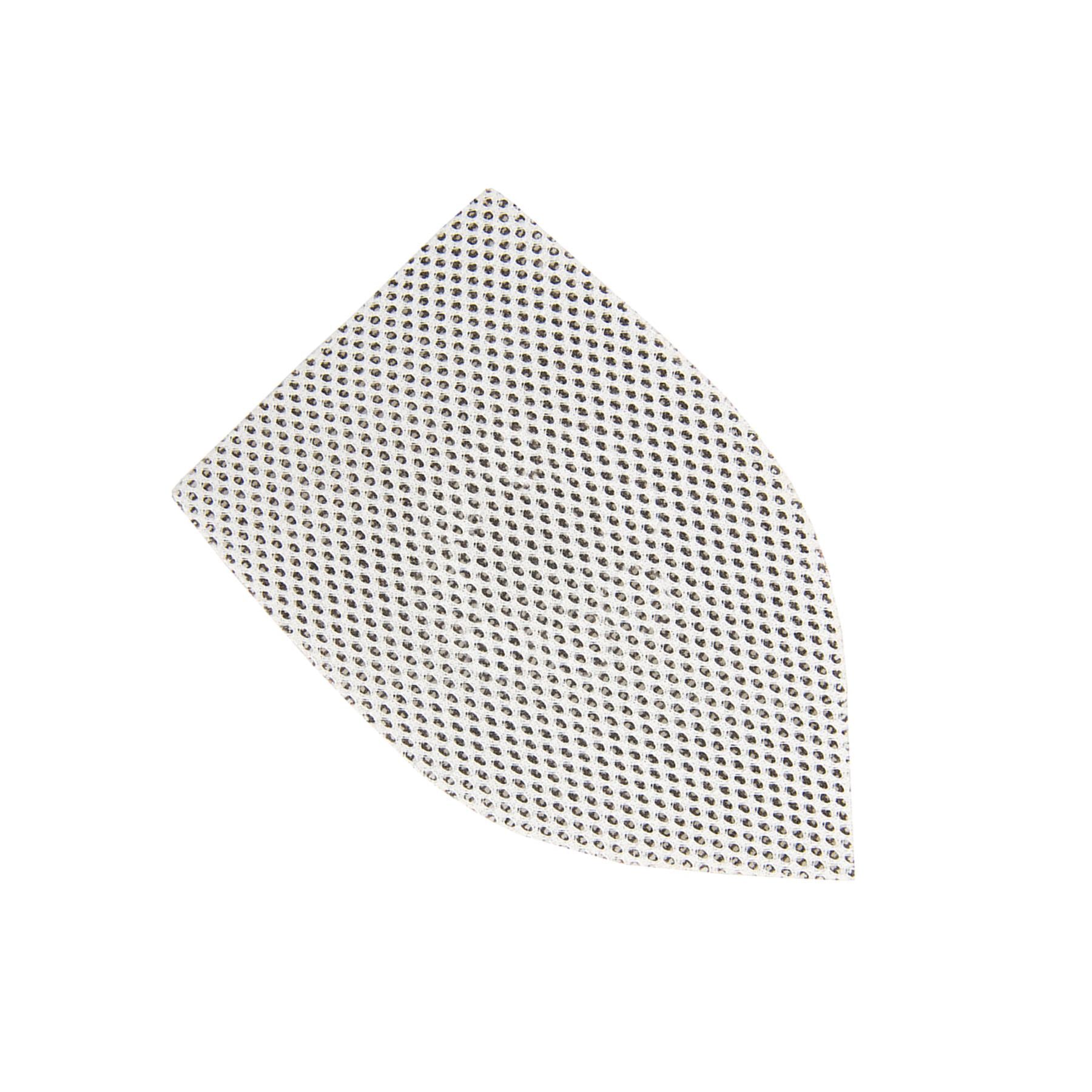 Hook & Loop Mesh Triangle Sheets 175mm X 105mm 10Pk 40 Grit Washable For Re-Use