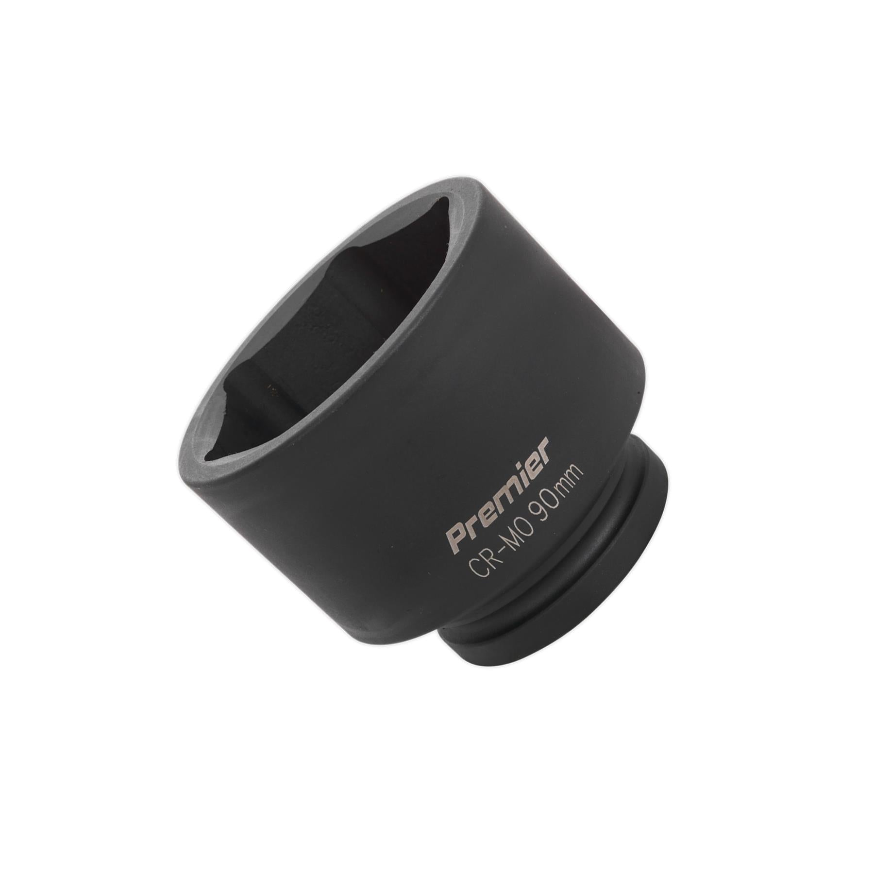 Sealey Impact Socket 90mm 1"Sq Drive Chrome Molybdenum Lifetime Guarantee