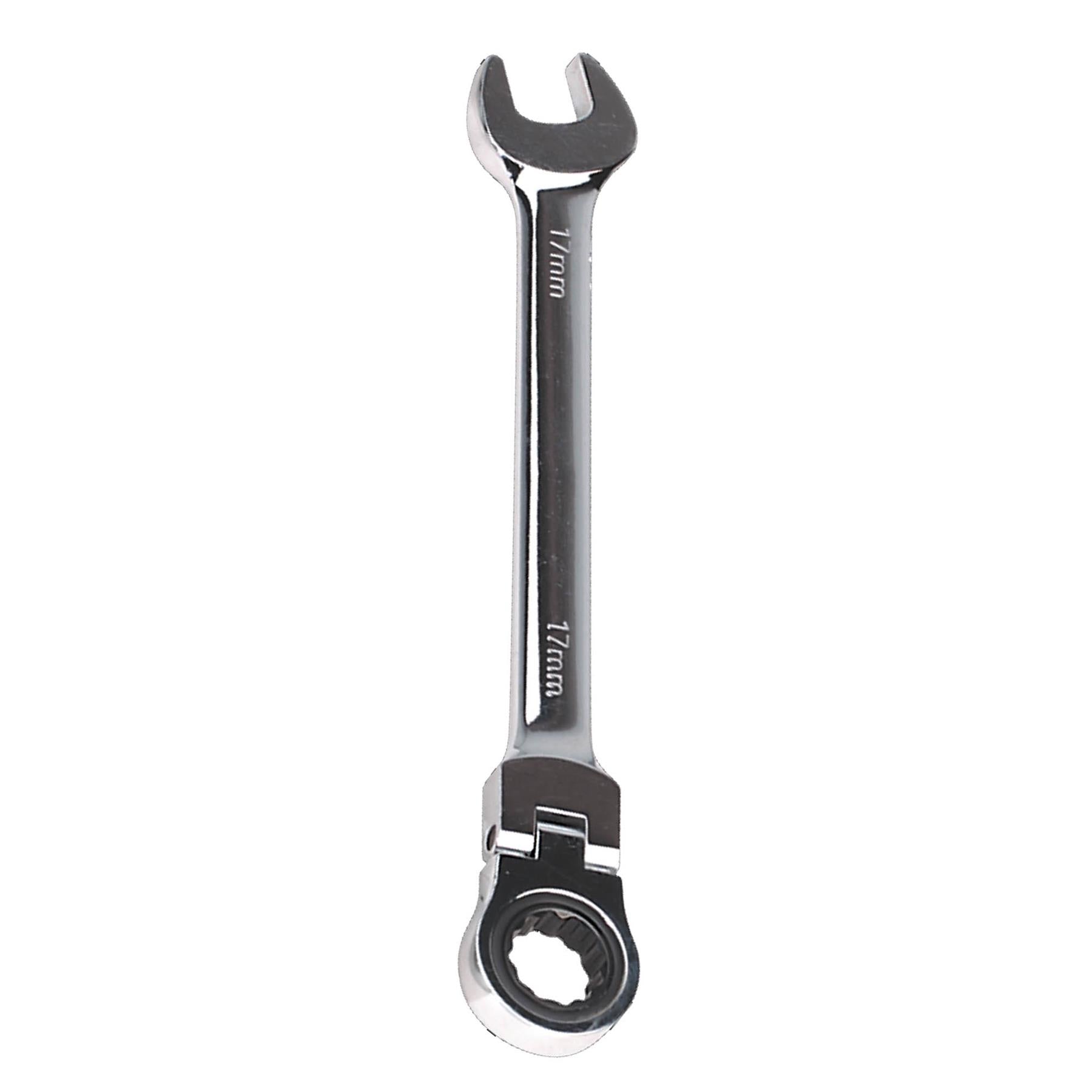 Sealey Flexi-Head Ratchet Combination Spanner 17mm