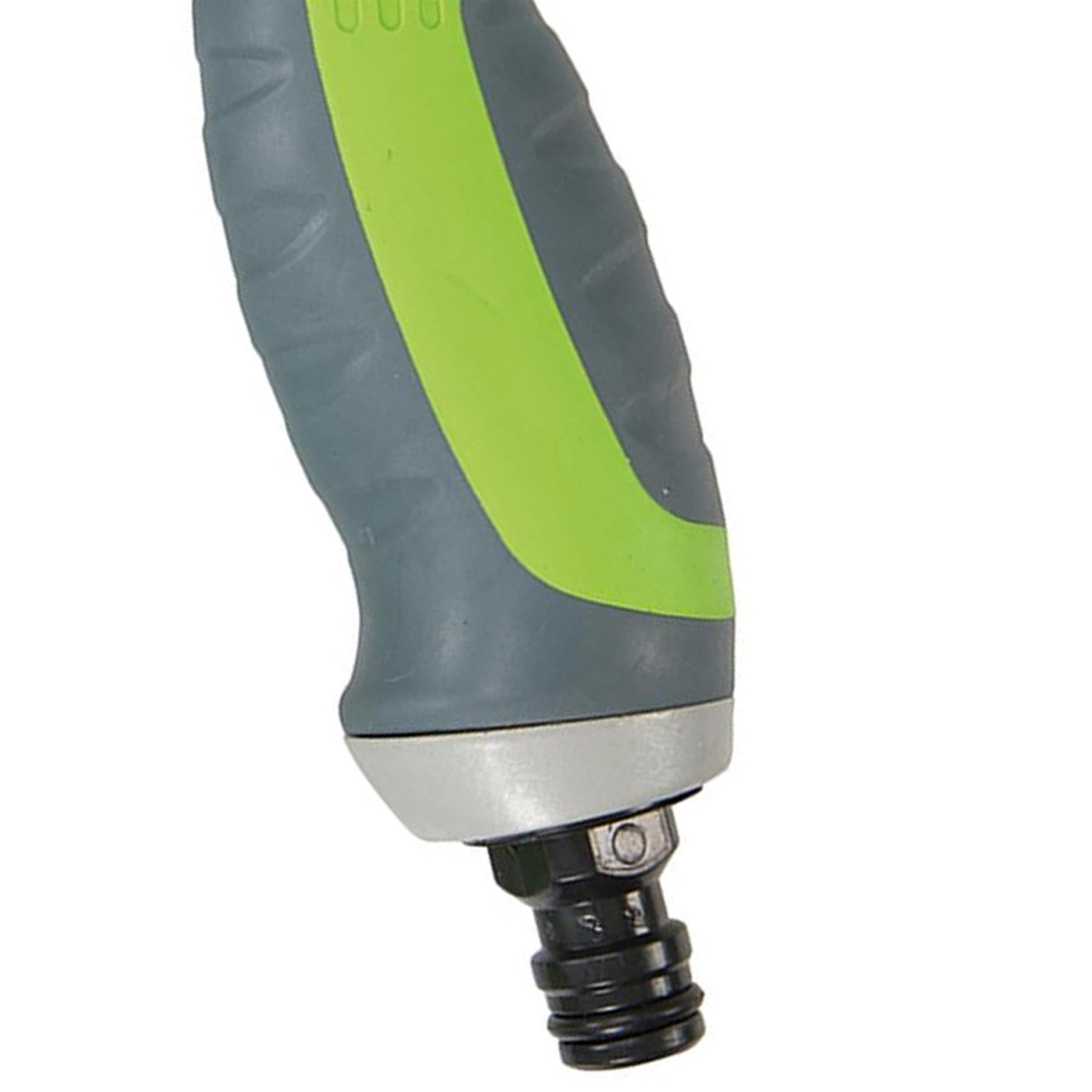 5Pce Soft-Grip Spray Gun Quick Connect Set Nine-Pattern Soft-Grip Handle