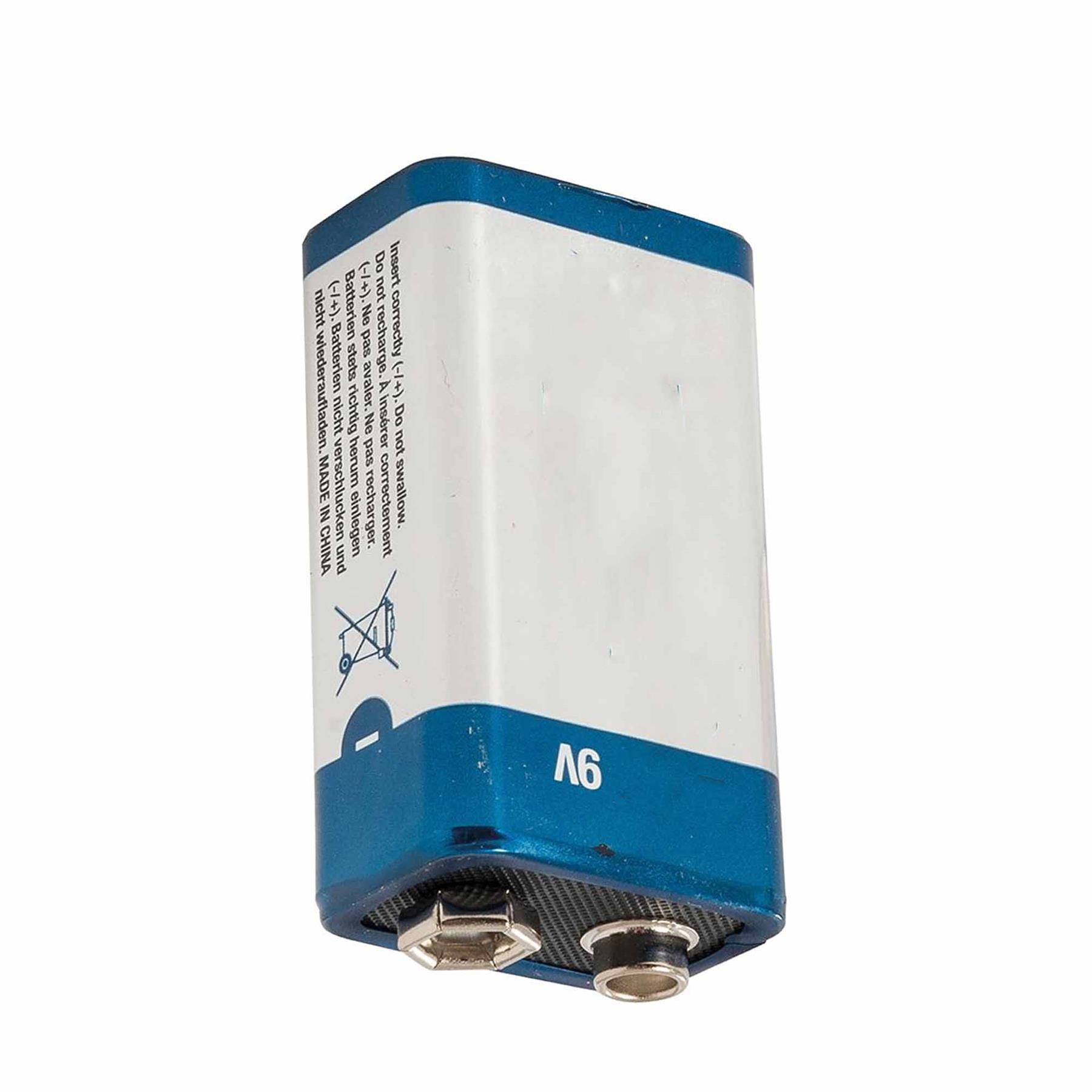 PMaster 9V Square Super Alkaline Battery 6LR61 long lasting high performance 0% Mercury