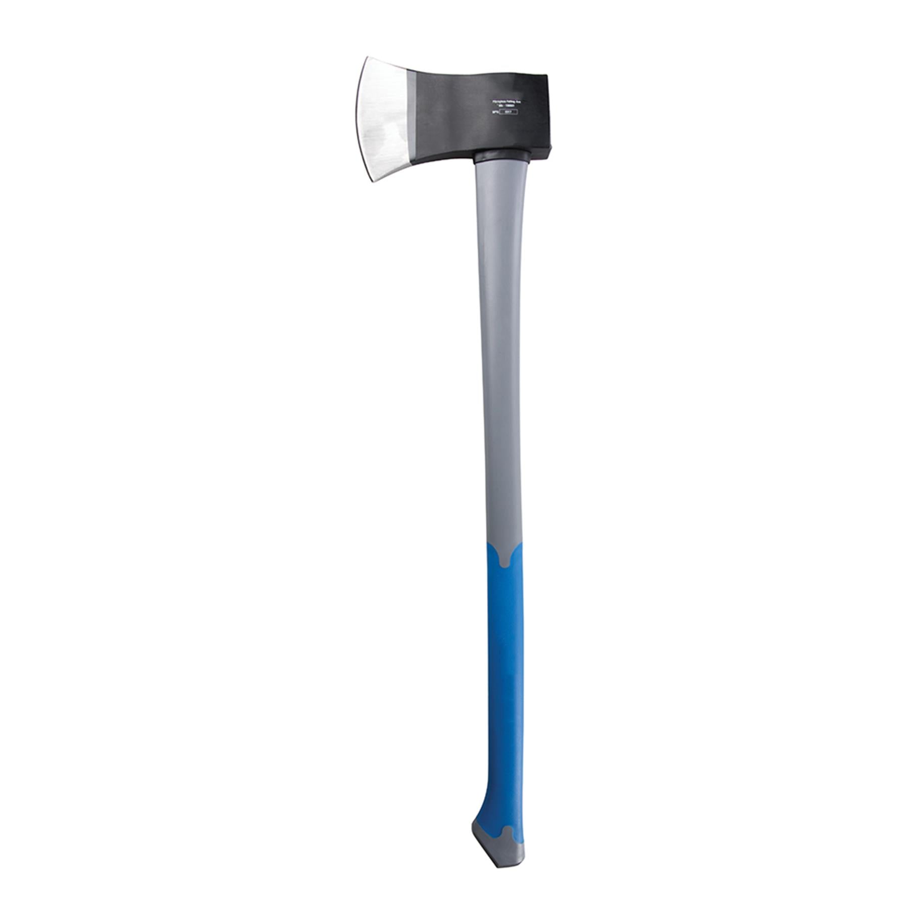 Fibreglass Felling Axe - 6Lb (2.72Kg) Nylon Surround High-Grip Rubber Handle