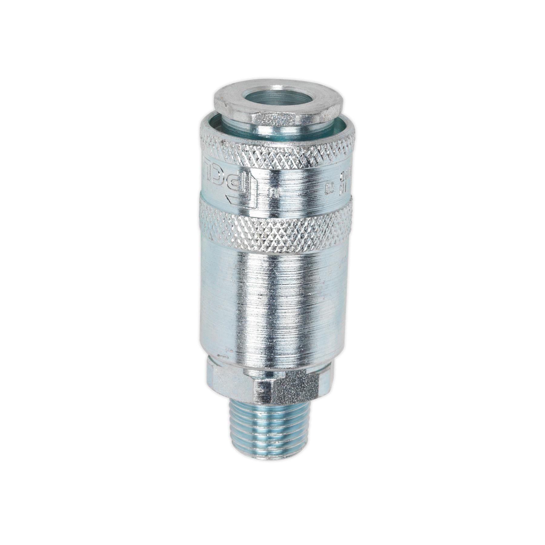 Sealey Coupling Body Male 1/4"BSPT Pack of 50 - AC01BP