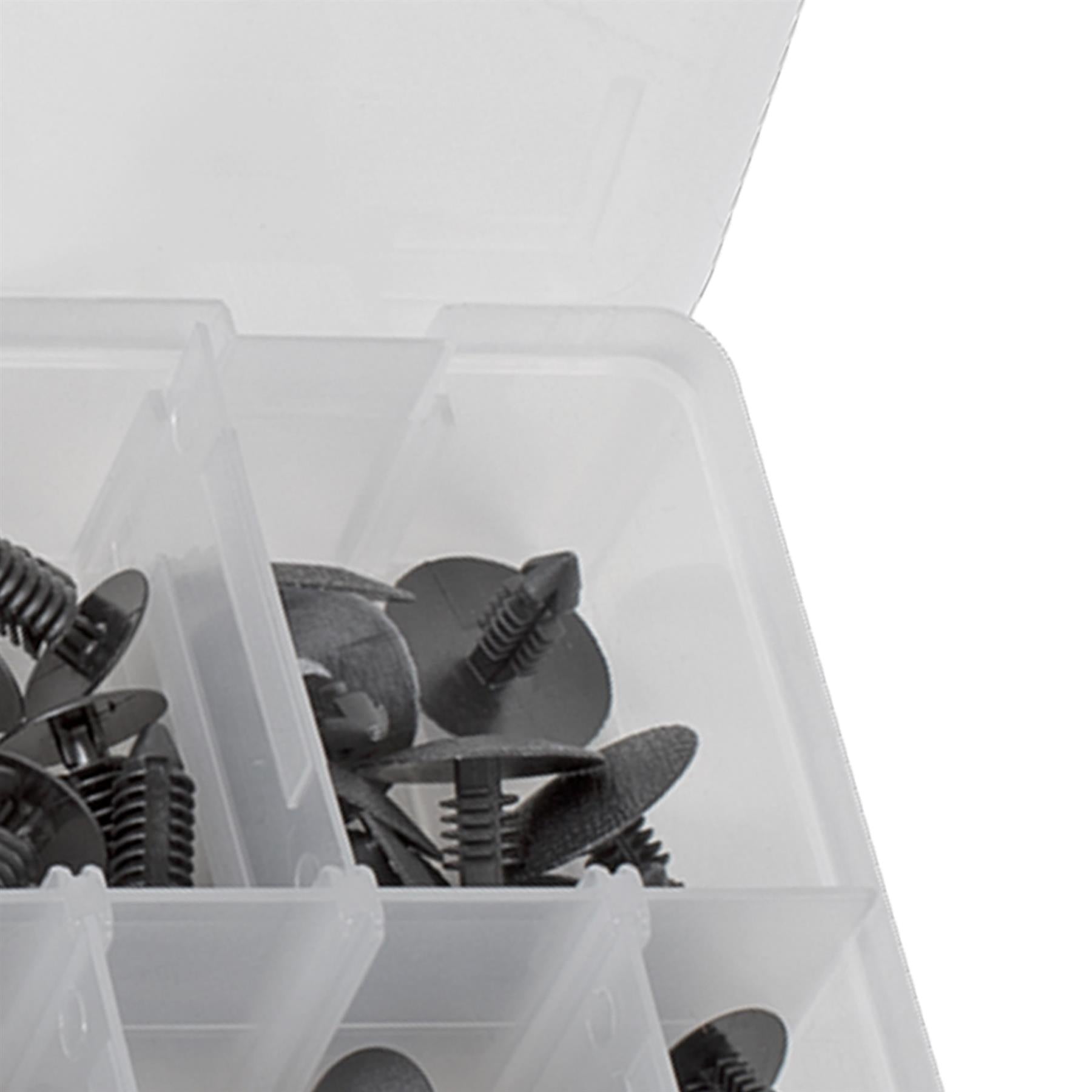 Sealey Fir Tree Clip Assortment - Pack of 100