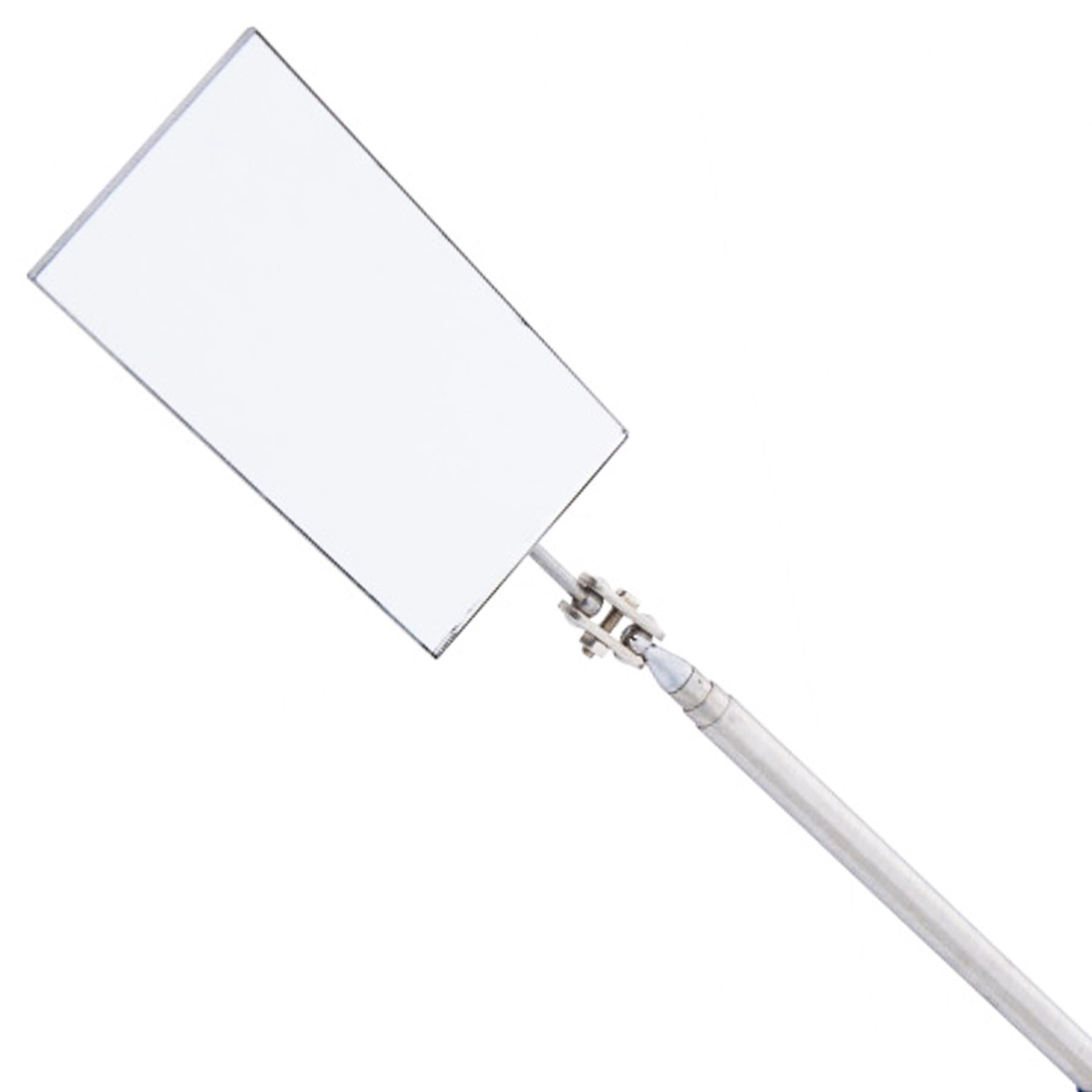 Bluespot Mechanics Inspection Mirror Telescopic Extending Rectangle 2" X 4"