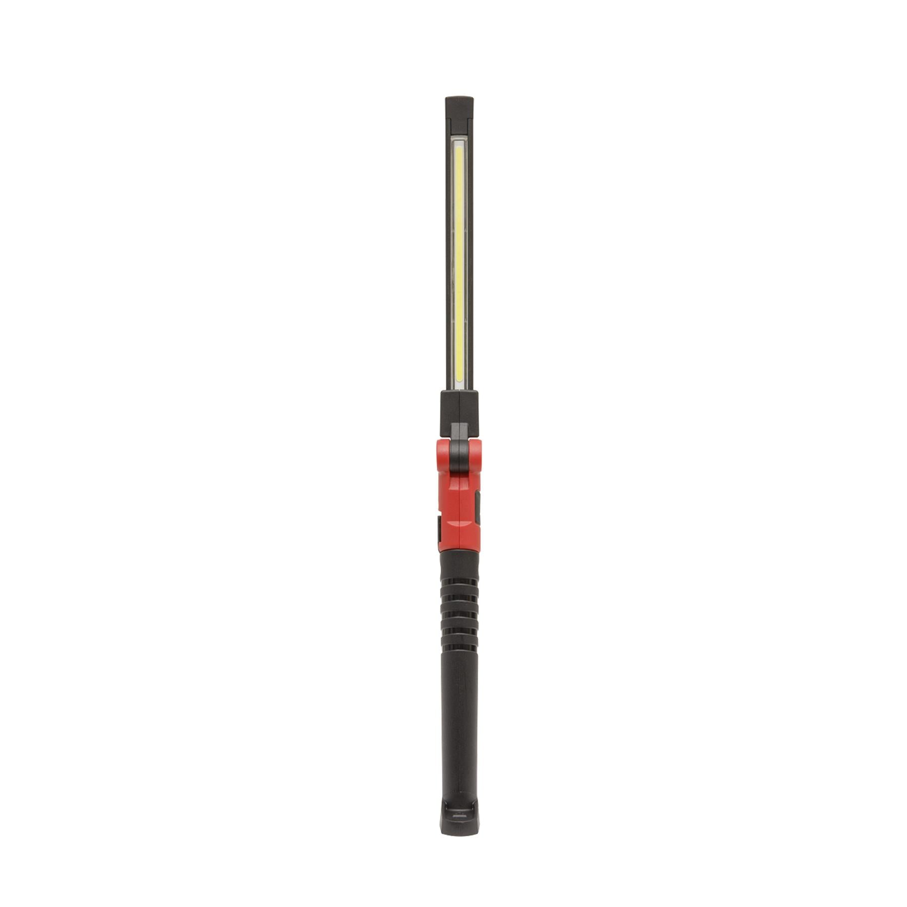 Sealey R/Charge Slim Folding Pocket Light 2 COB & 1 SMD LED - Red