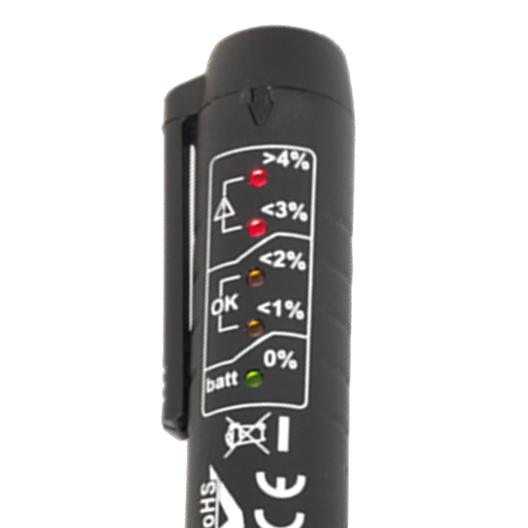 Sealey Pocket Brake Fluid Tester Moisture Water Content Check Compact Test Tool