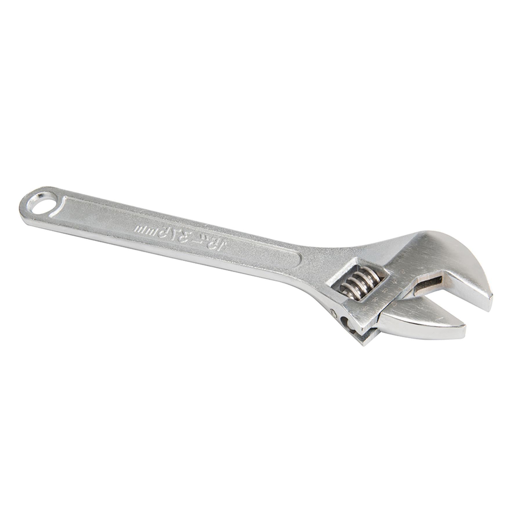 Adjustable Wrench 375mm Length - Jaw 41mm Drop-Forged Chrome Plated New