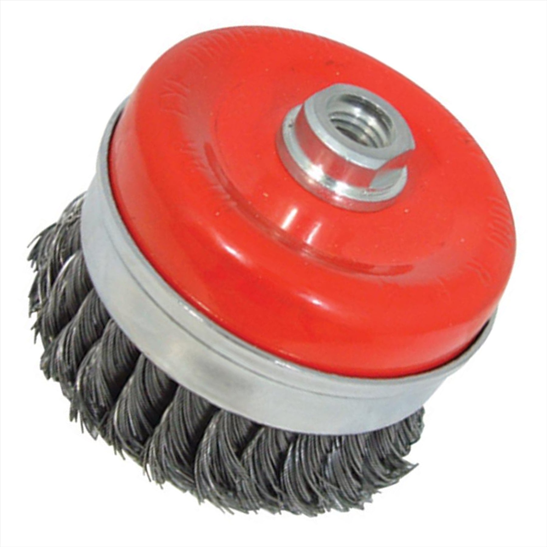 Steel Twist-Knot Cup 100mm Abrasive Grinding Paint Rust Removal DIY New