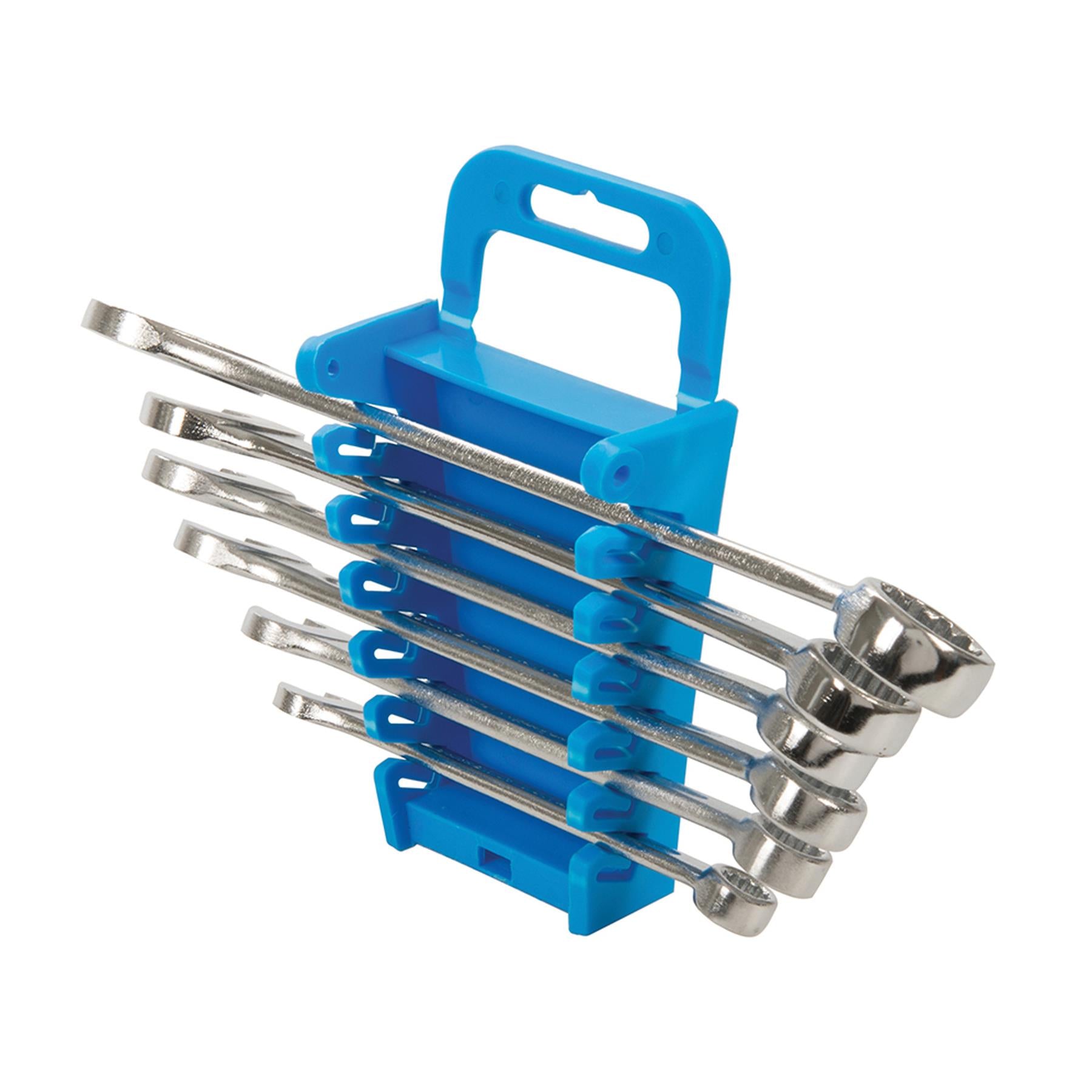 Combination Spanner Metric Set 6Pce Range: 8 - 17mm Polished Chrome Vanadium