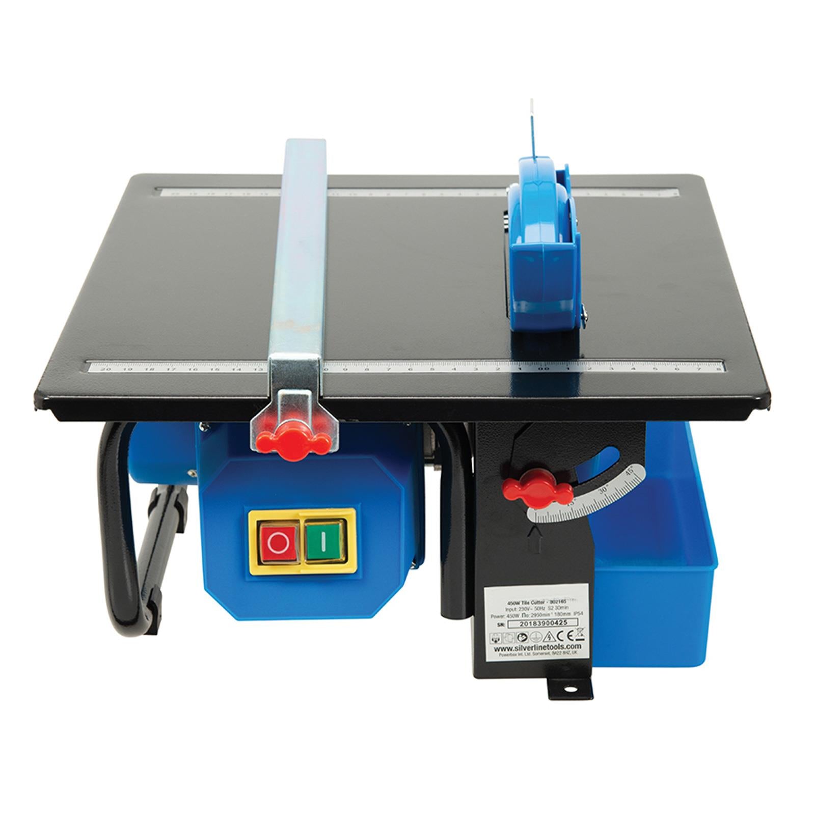 Heavy Duty DIY 450W Wet Tile Cutter Floor Wall Tilling Diamond Cut Power Tool