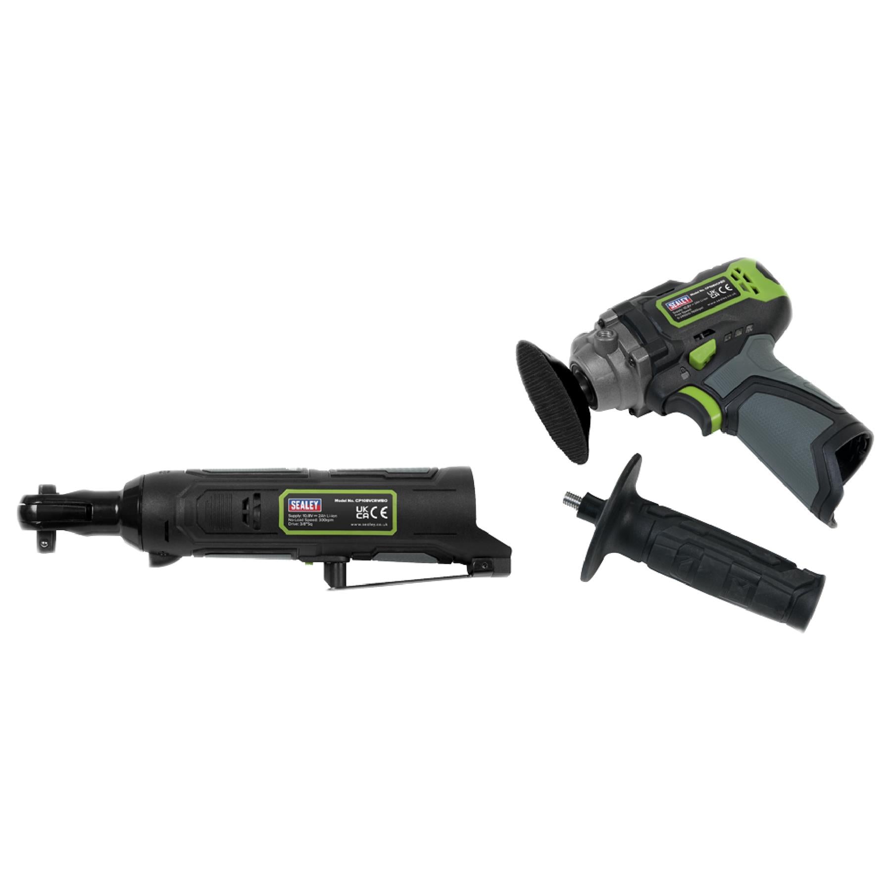 Sealey SV108 Series 4 x 10.8V Cordless Combo Kit - 2 Batteries