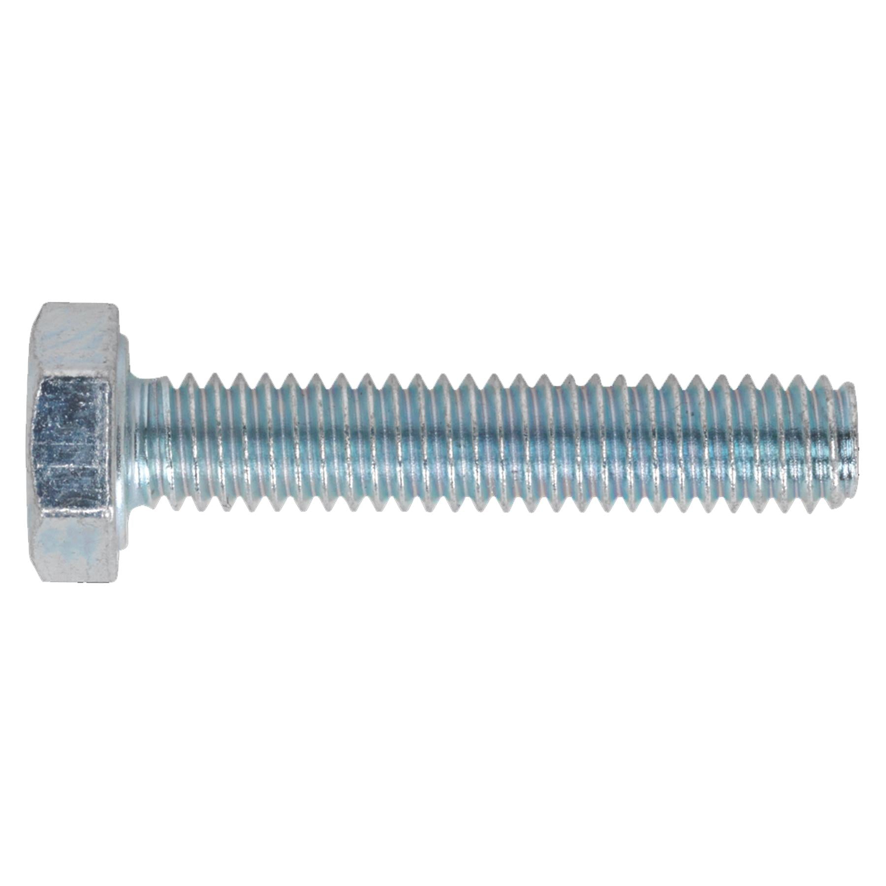 Sealey HT Setscrew M4 x 20mm 8.8 Zinc Pack of 50