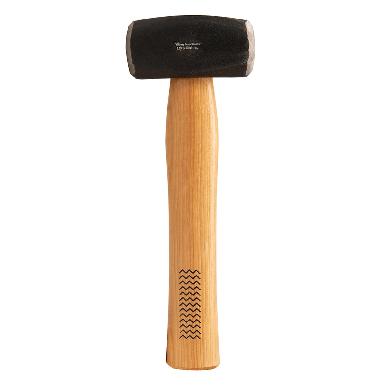 Hickory Lump Hammer 2.5Lb (1.13Kg) Steel Head Heavy Duty Demoliton Building