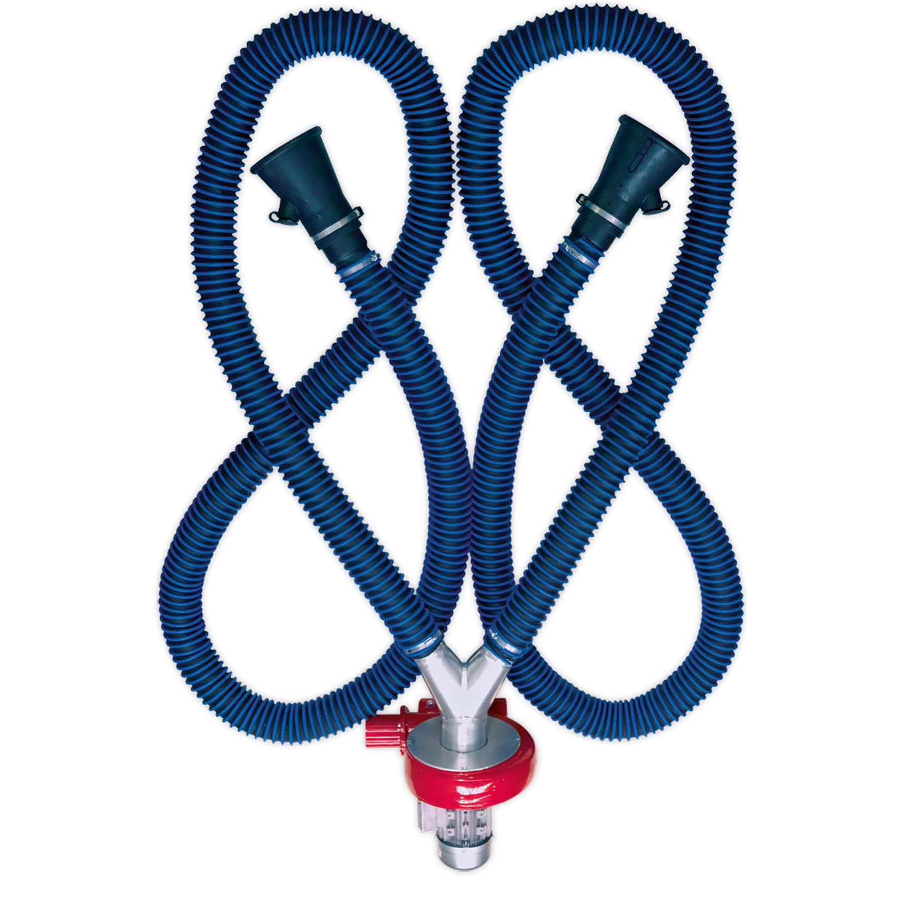 Sealey Exhaust Fume Extraction System 230V - 370W - Twin Duct