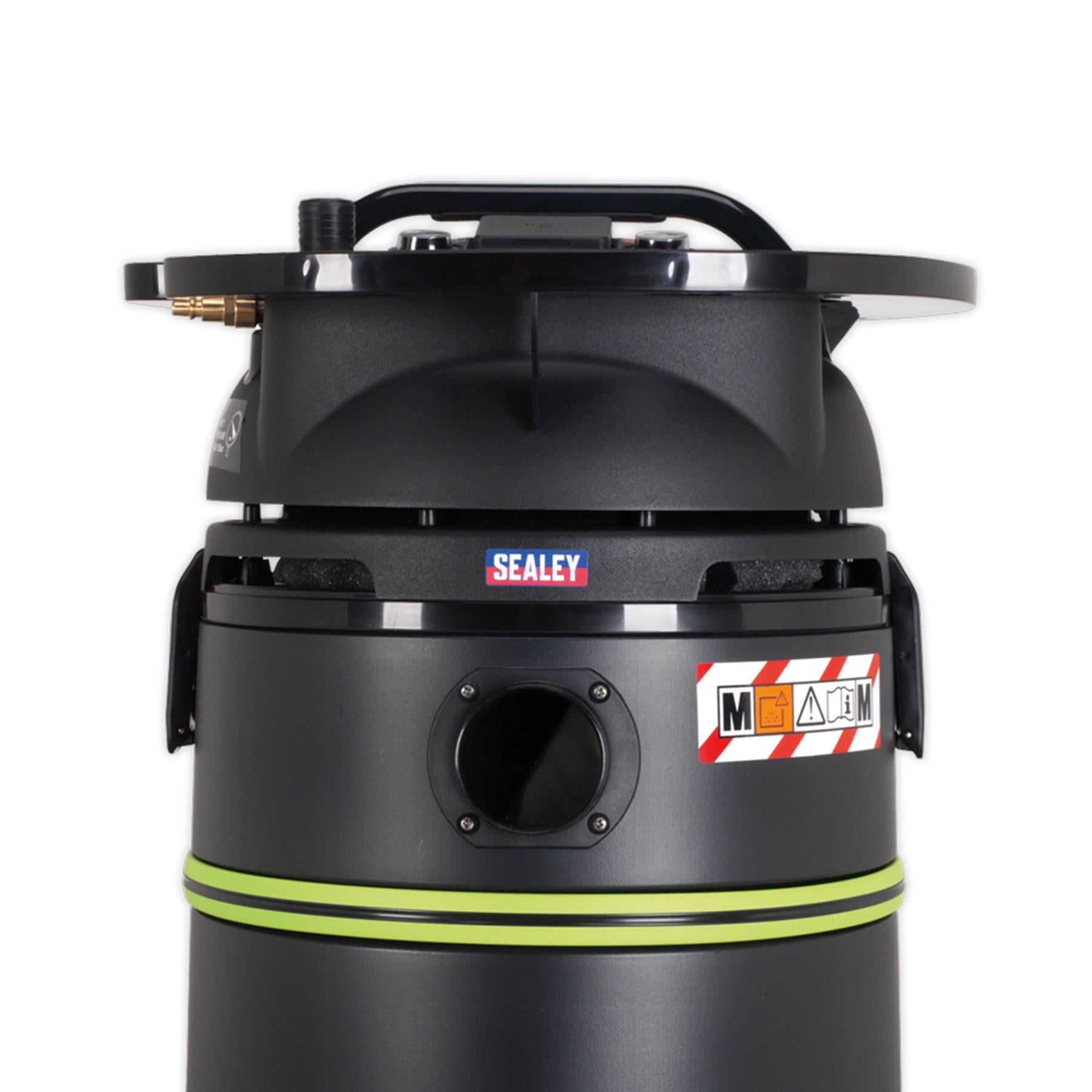 Sealey Vacuum Cleaner Ind Dust-Free Wet & Dry 35L 1200W M Class