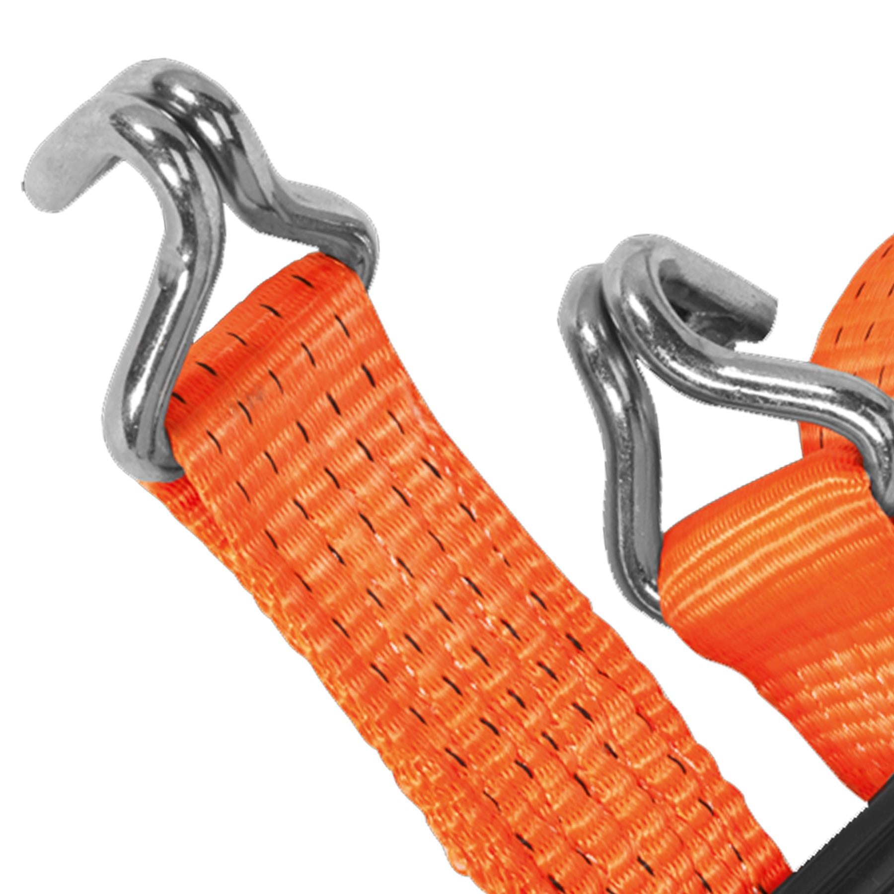 Sealey Ratchet Tie Down 50mm x 10m Poly Web 5000kg Load Test