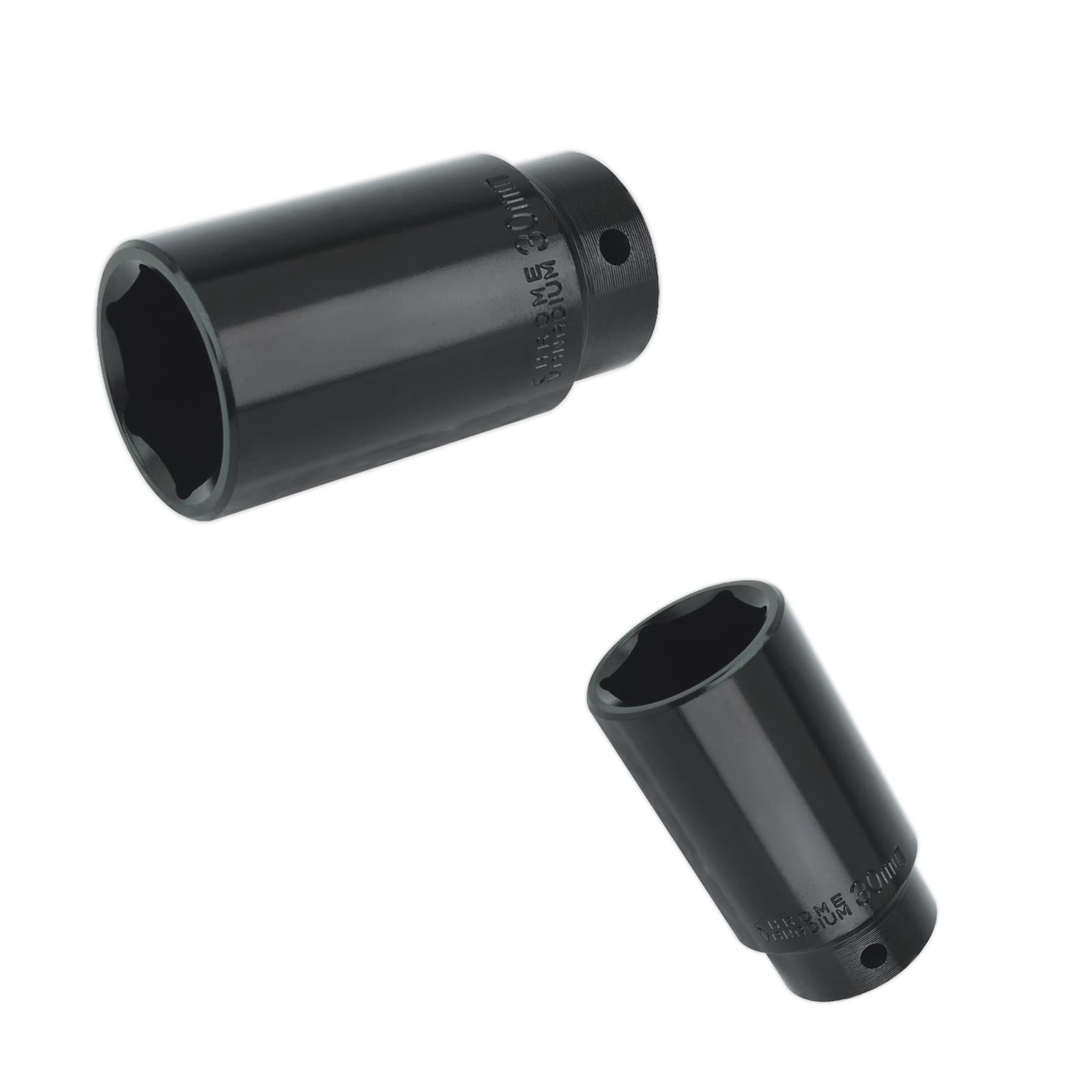 Sealey Impact Socket 30mm Deep 1/2"Sq Drive